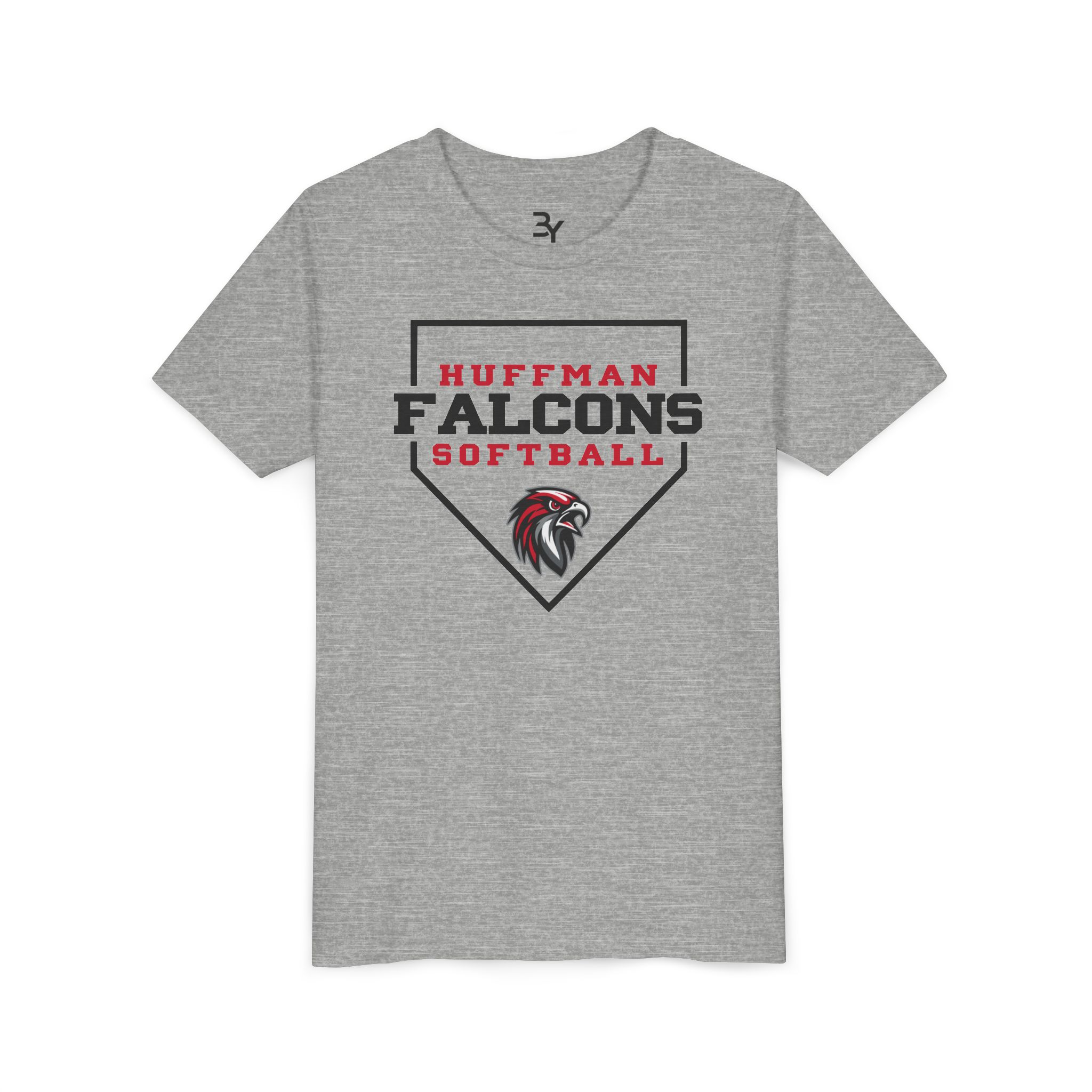 Youth Cotton Tee: Home Plate Softball - Image 7