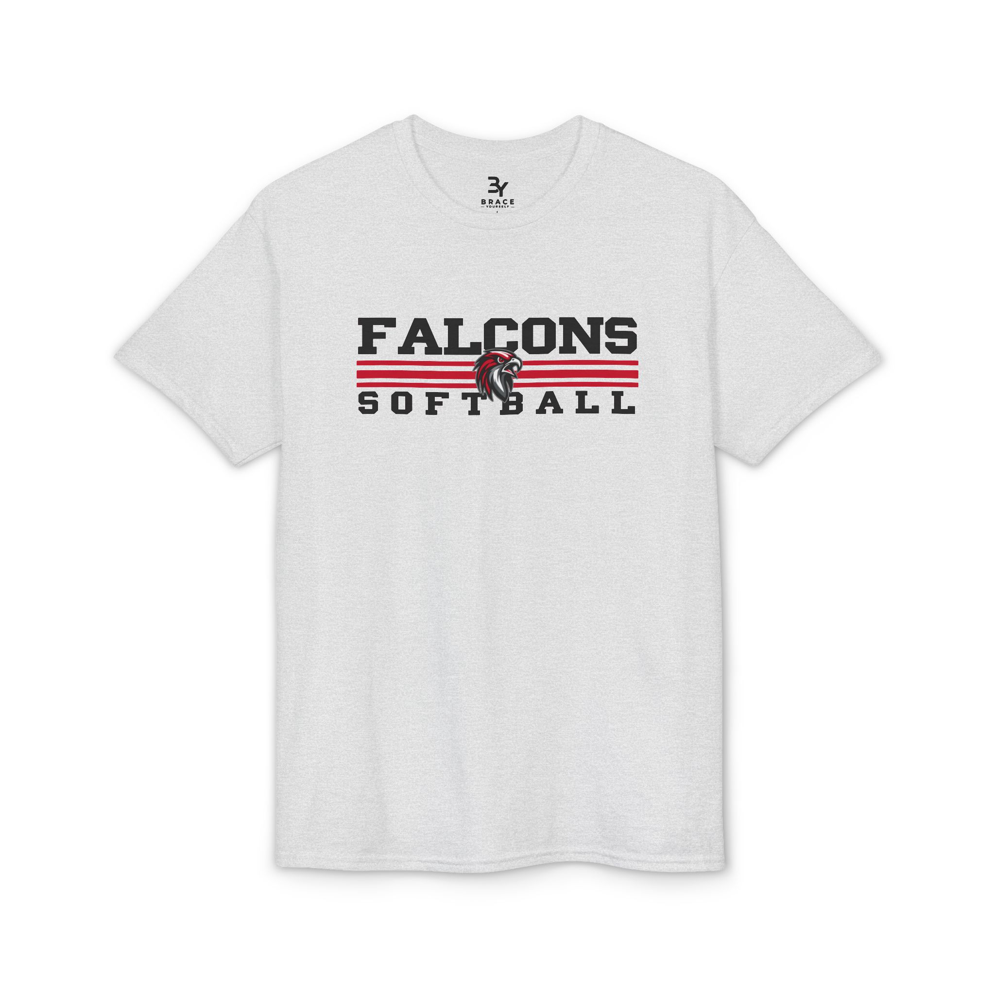 Adult Premium Tee: Classic Lines Softball - Image 2