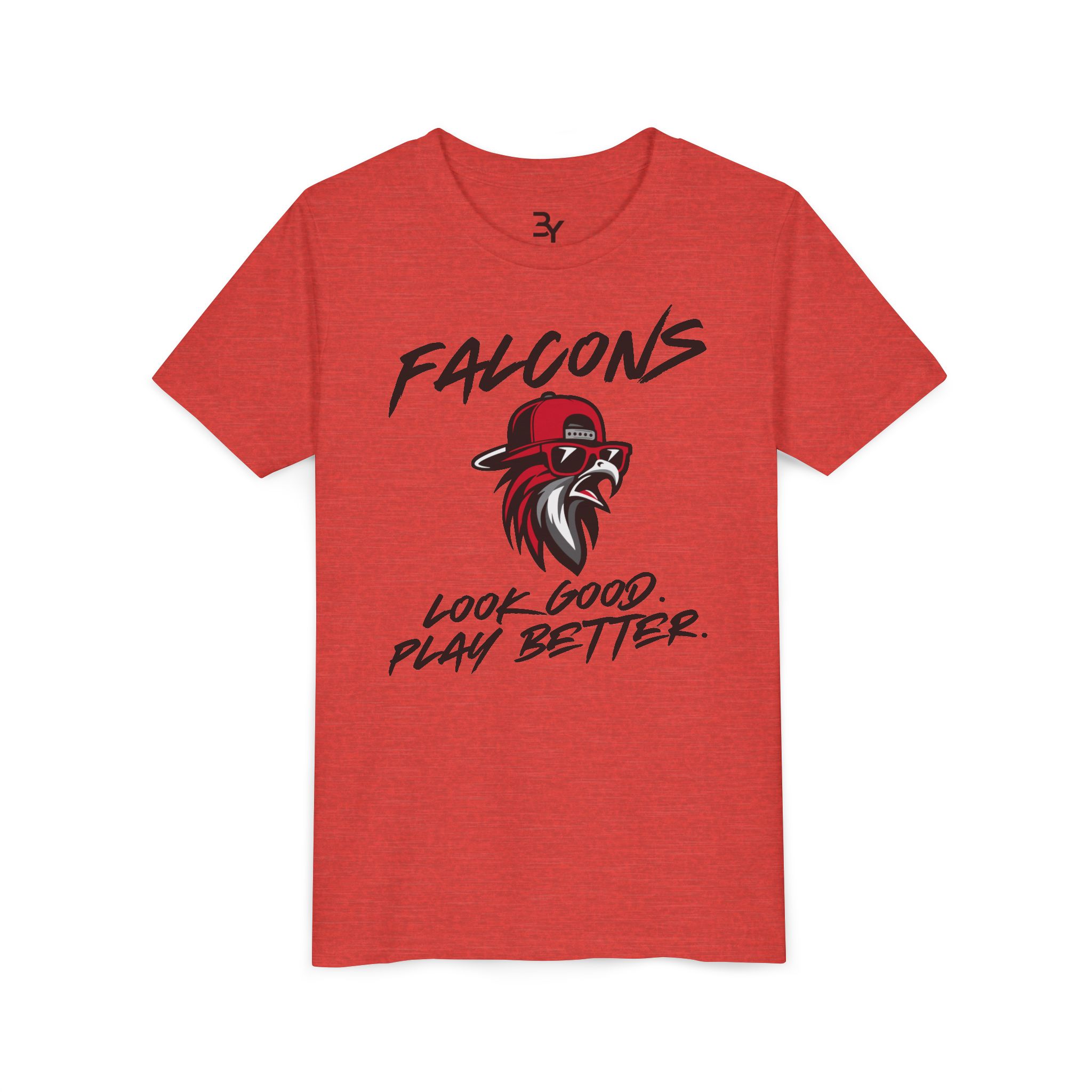 Youth Cotton Tee: 'Look Good. Play Better' - Image 9