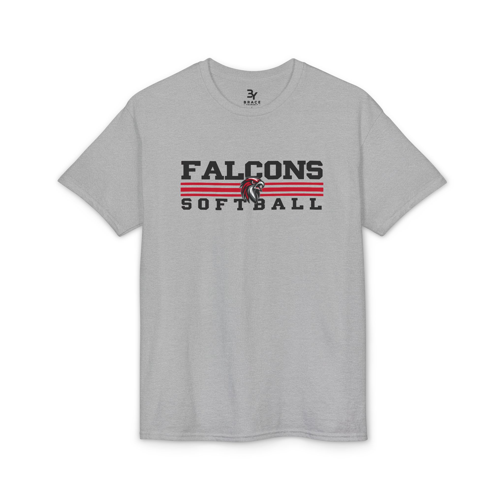 Adult Premium Tee: Classic Lines Softball - Image 5