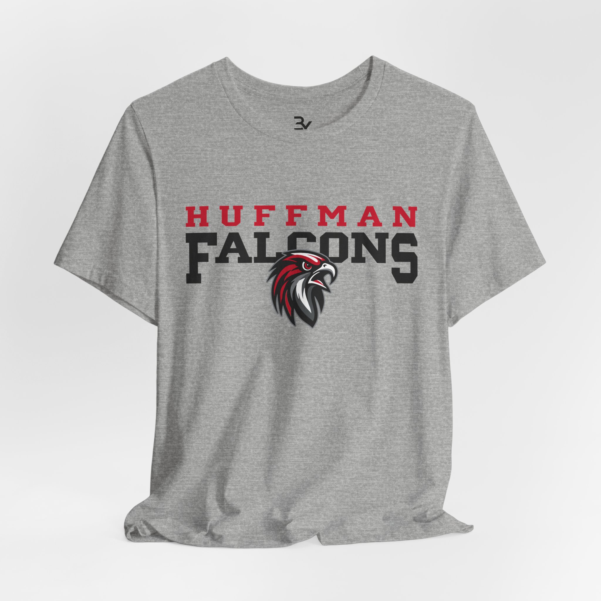 Adult Cotton Tee: Huffman Falcons - Image 7