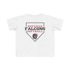 Toddler Cotton Tee: Home Plate Softball