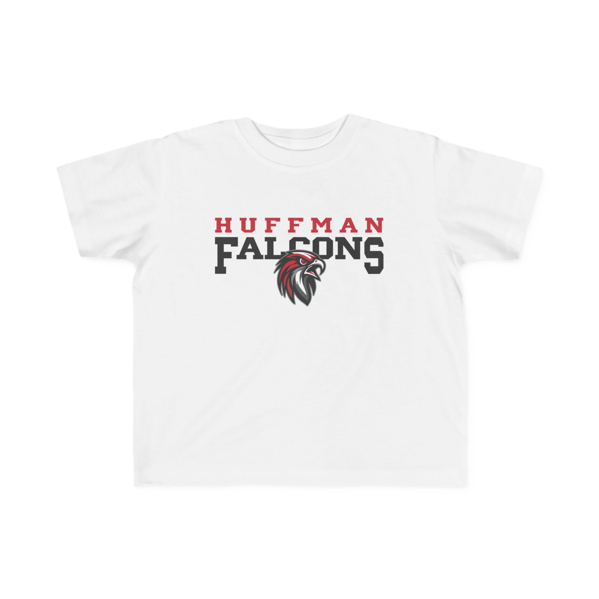 Toddler Cotton Tee: Huffman Falcons