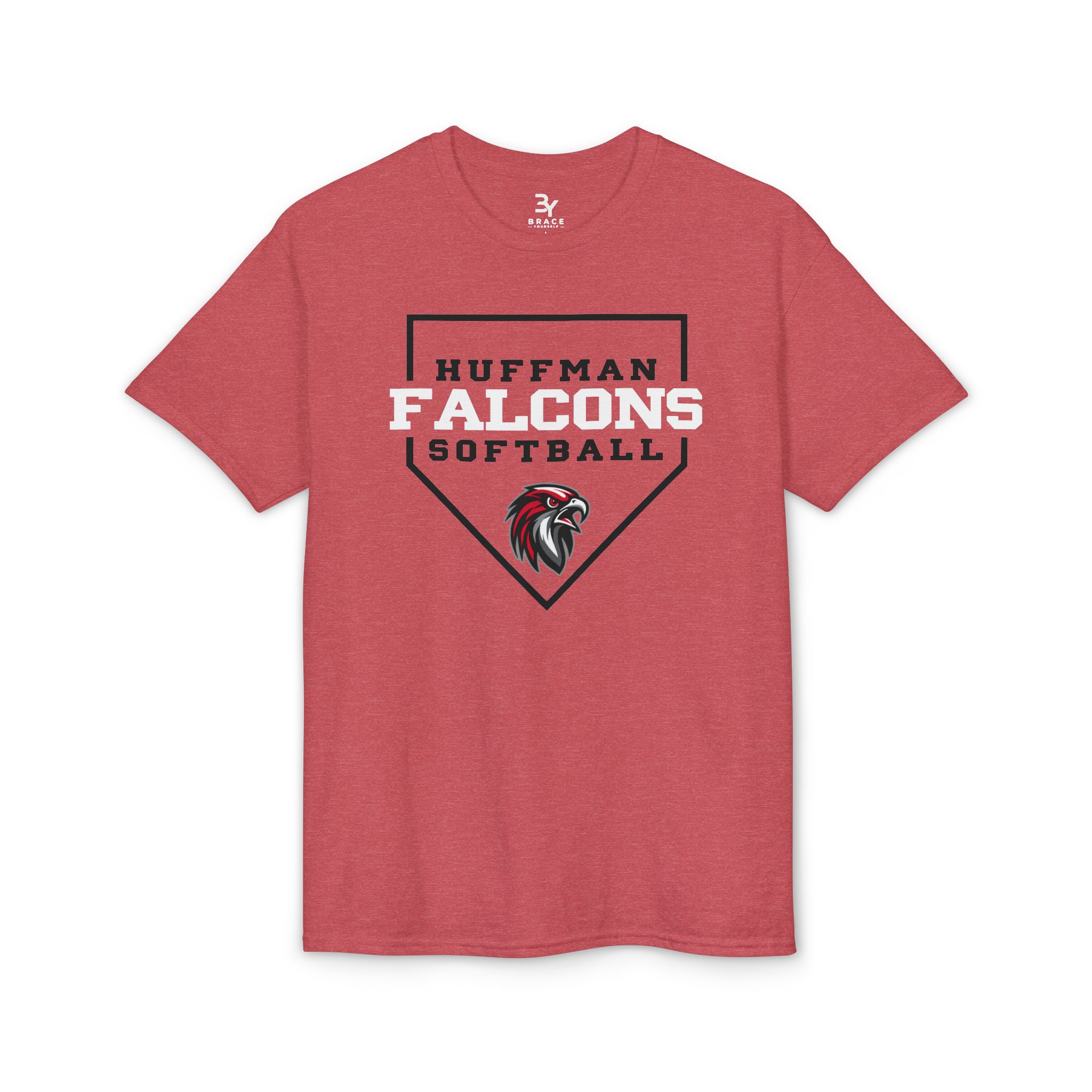 Adult Premium Tee: Home Plate Softball