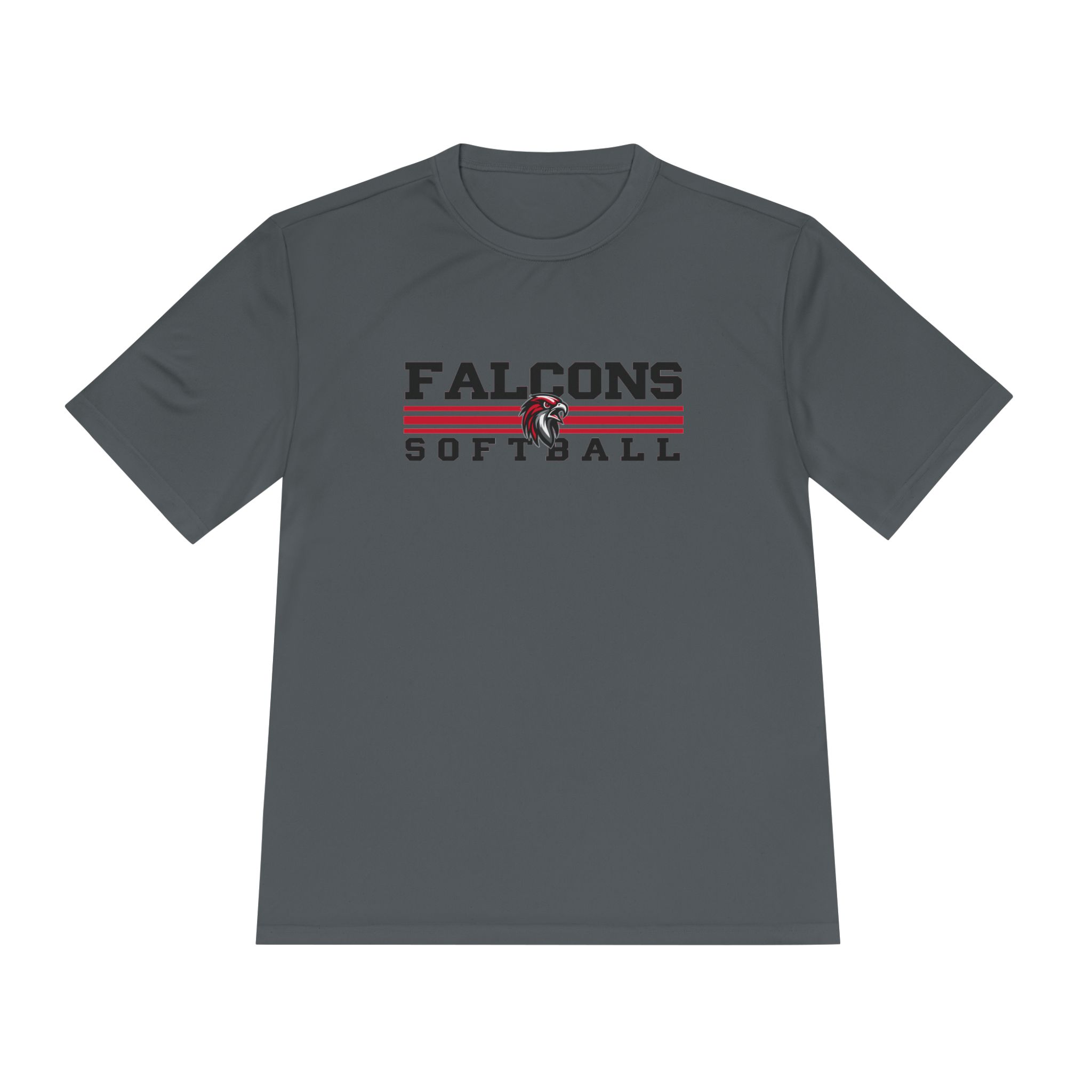 Adult Performance Tee: Classic Lines Softball - Image 4