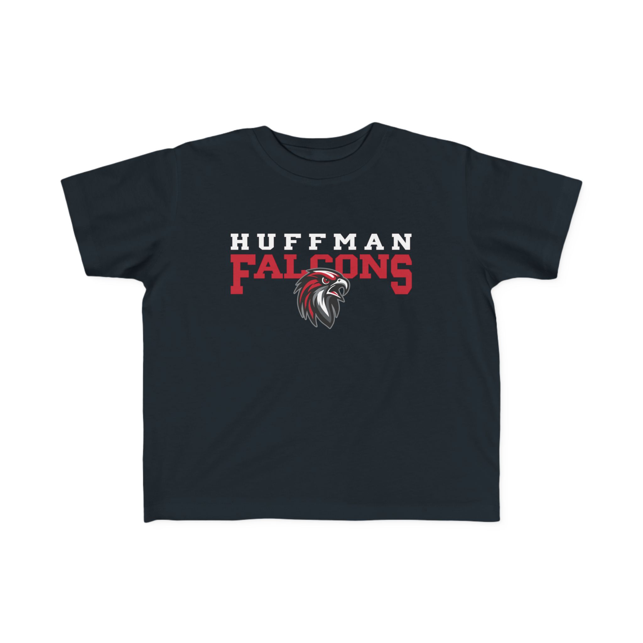 Toddler Cotton Tee: Huffman Falcons - Image 6