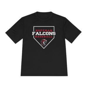 Adult Performance Tee: Home Plate Baseball