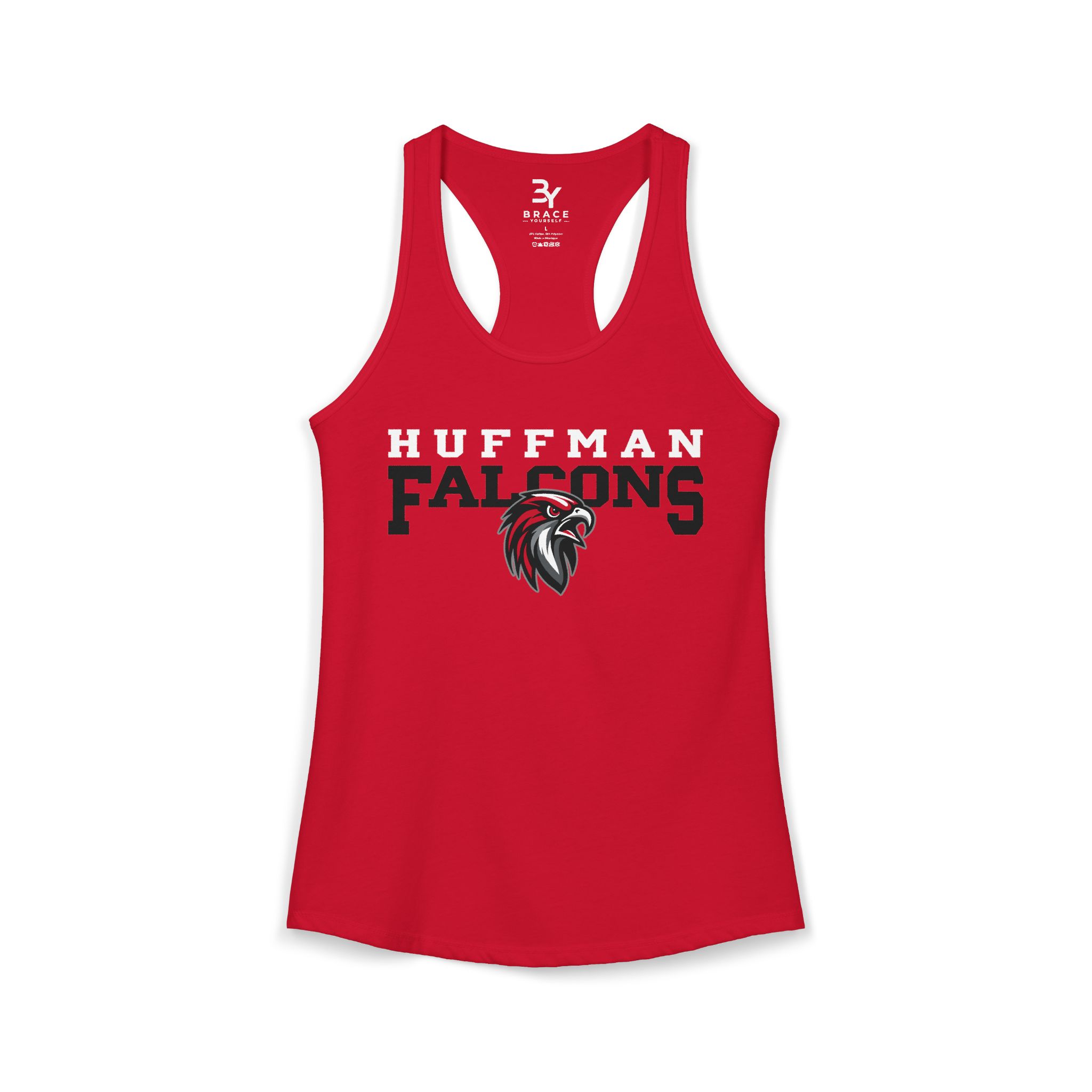Women's Premium Racerback: Huffman Falcons