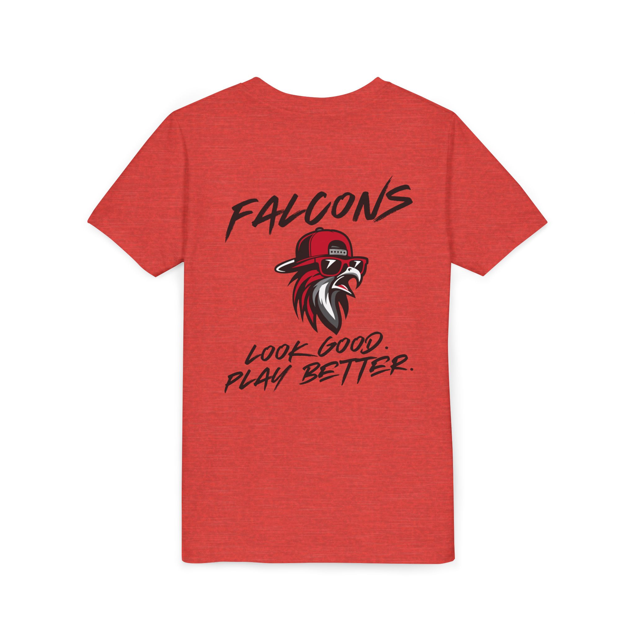 Youth Cotton Tee: 'Look Good. Play Better' (2 Sided) - Image 18