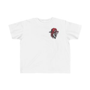Toddler Cotton Tee: 'Look Good, Play Better' (2 Sided)