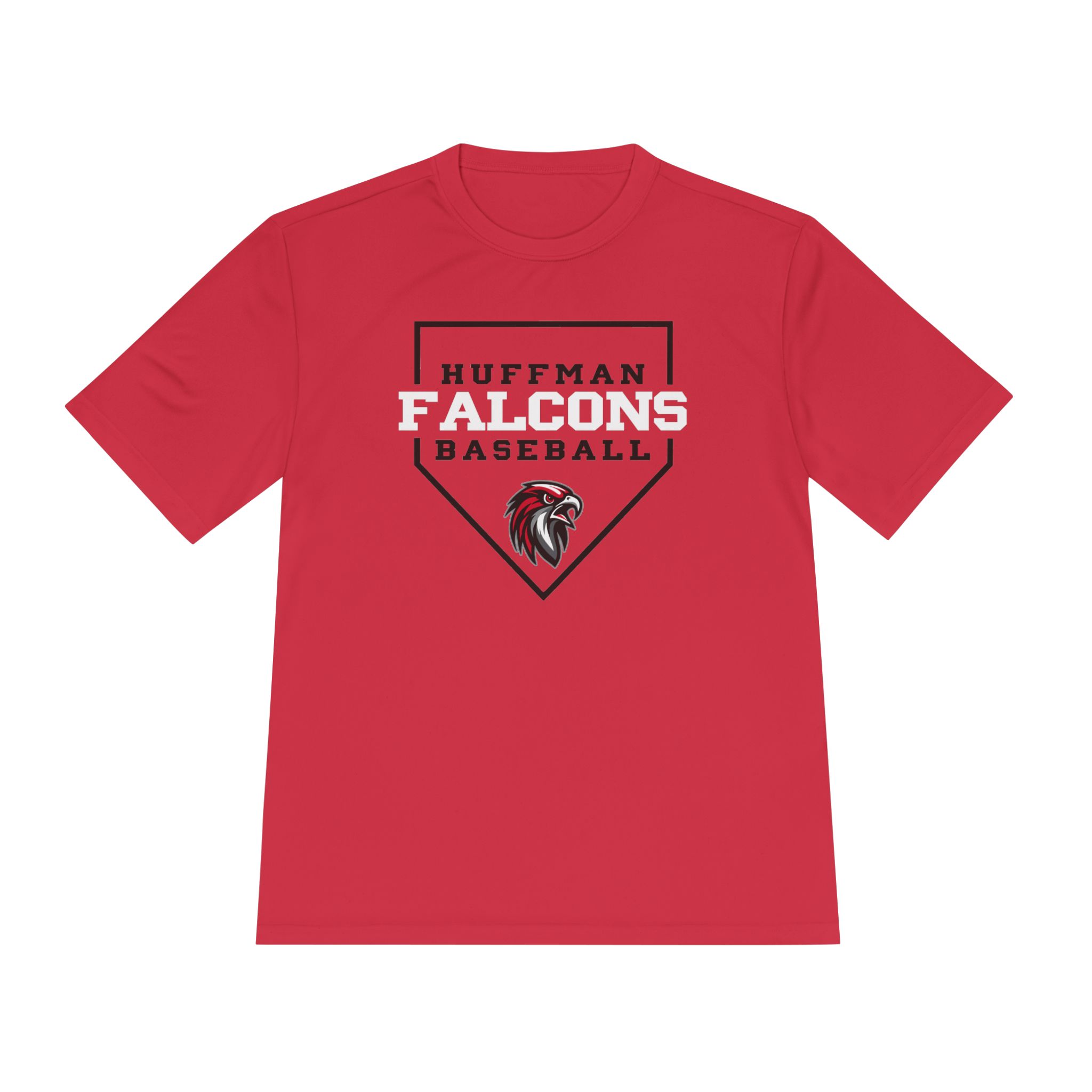 Adult Performance Tee: Home Plate Baseball - Image 7