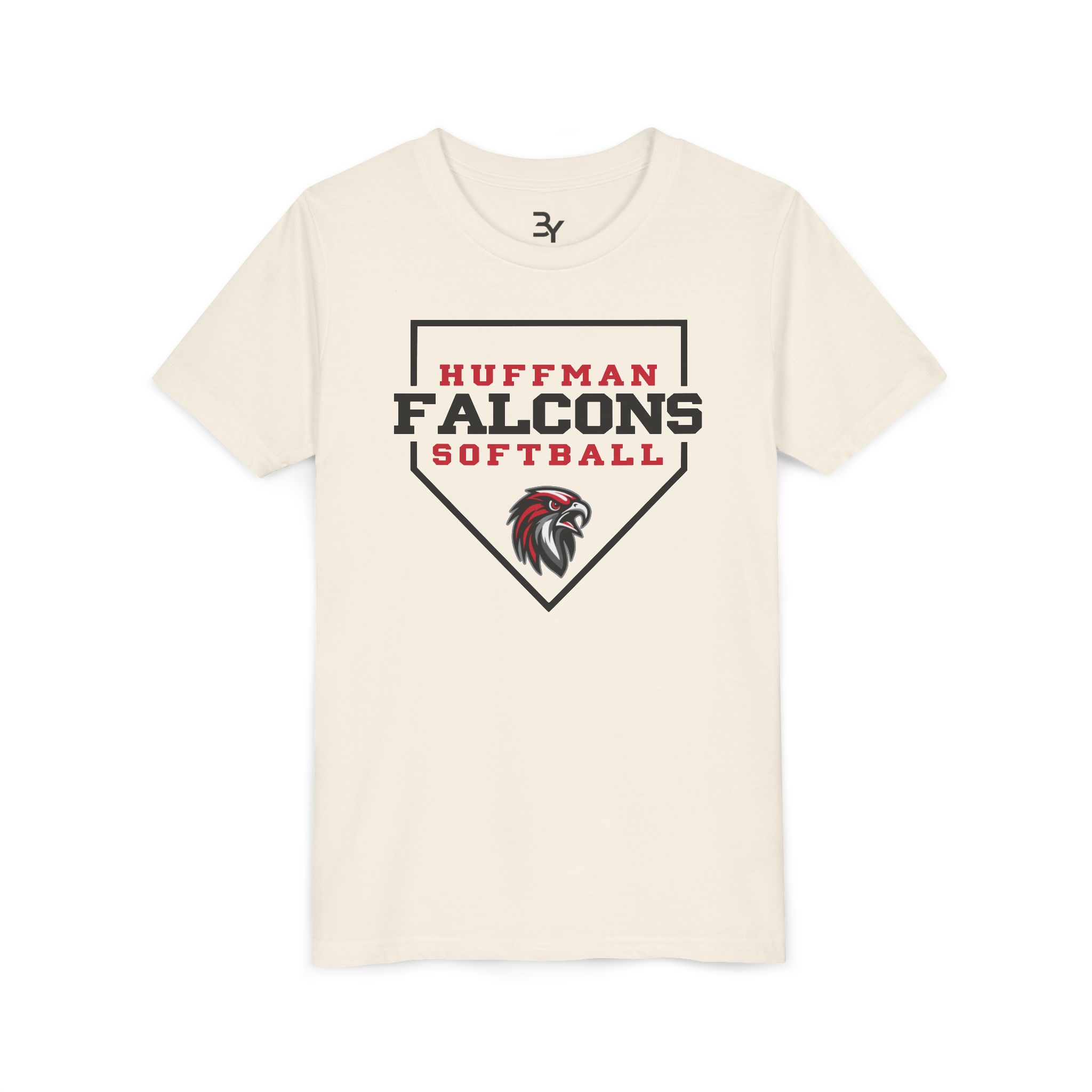 Youth Cotton Tee: Home Plate Softball - Image 5