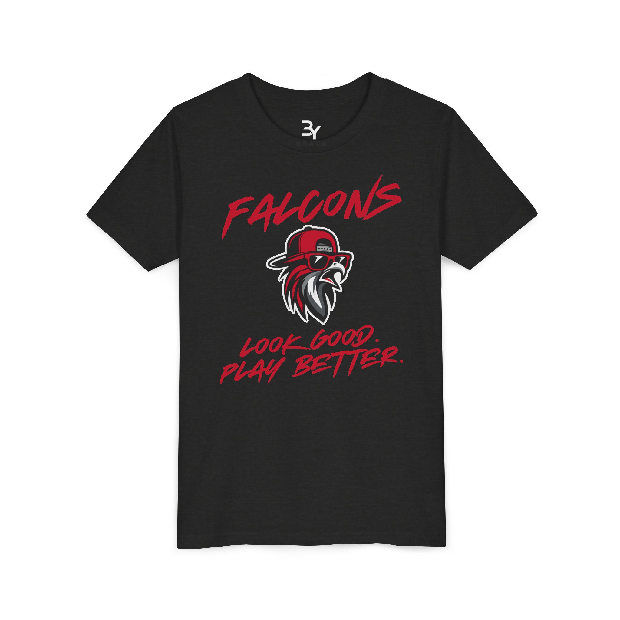 Youth Cotton Tee: 'Look Good. Play Better' - Image 6