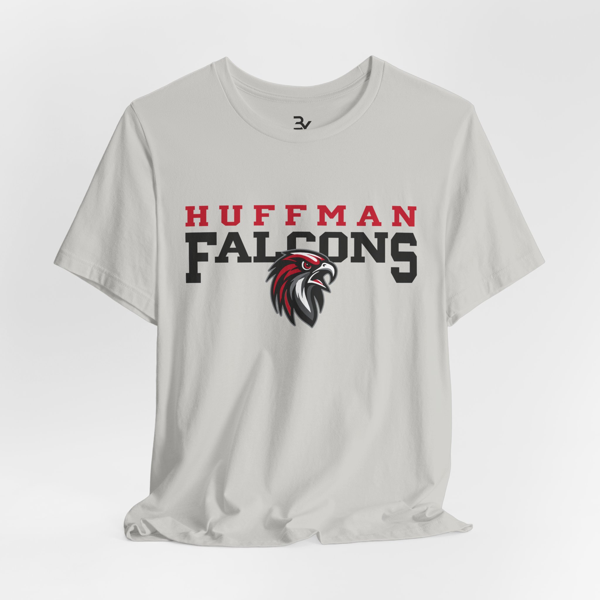 Adult Cotton Tee: Huffman Falcons - Image 5
