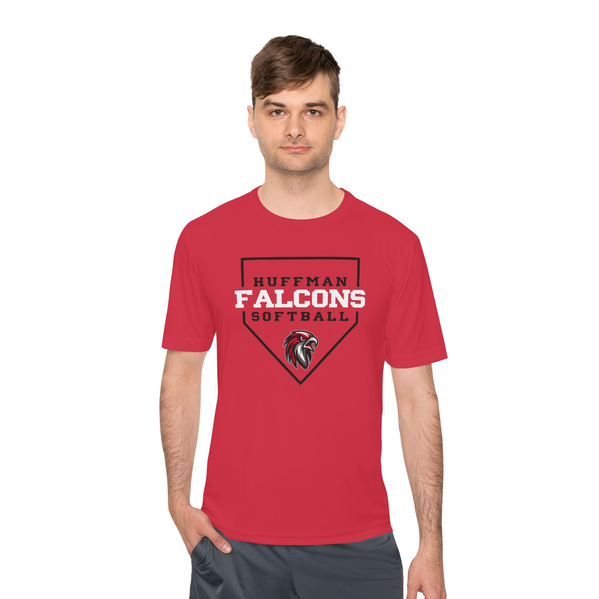 Adult Performance Tee: Home Plate Softball - Image 9