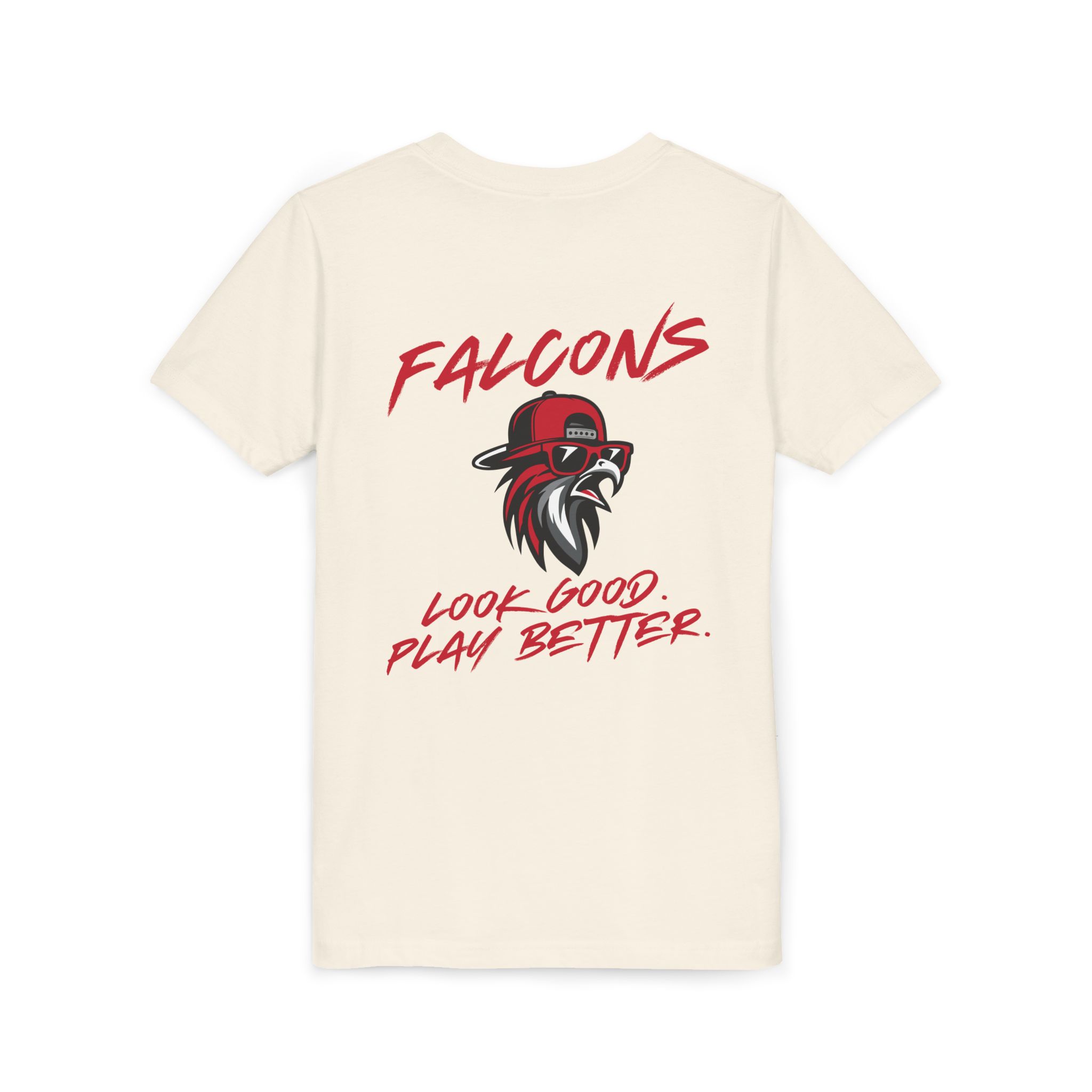 Youth Cotton Tee: 'Look Good. Play Better' (2 Sided) - Image 10