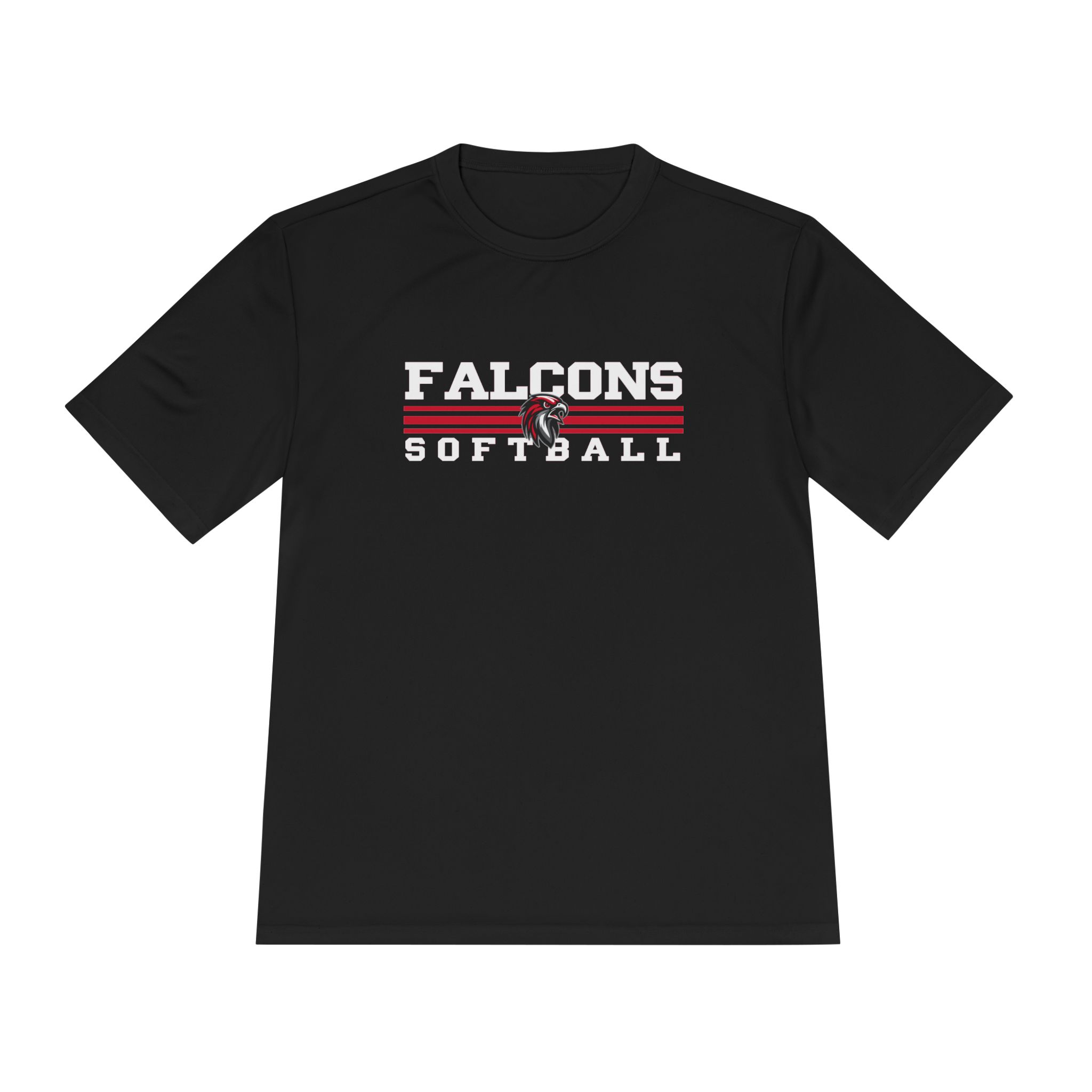 Adult Performance Tee: Classic Lines Softball