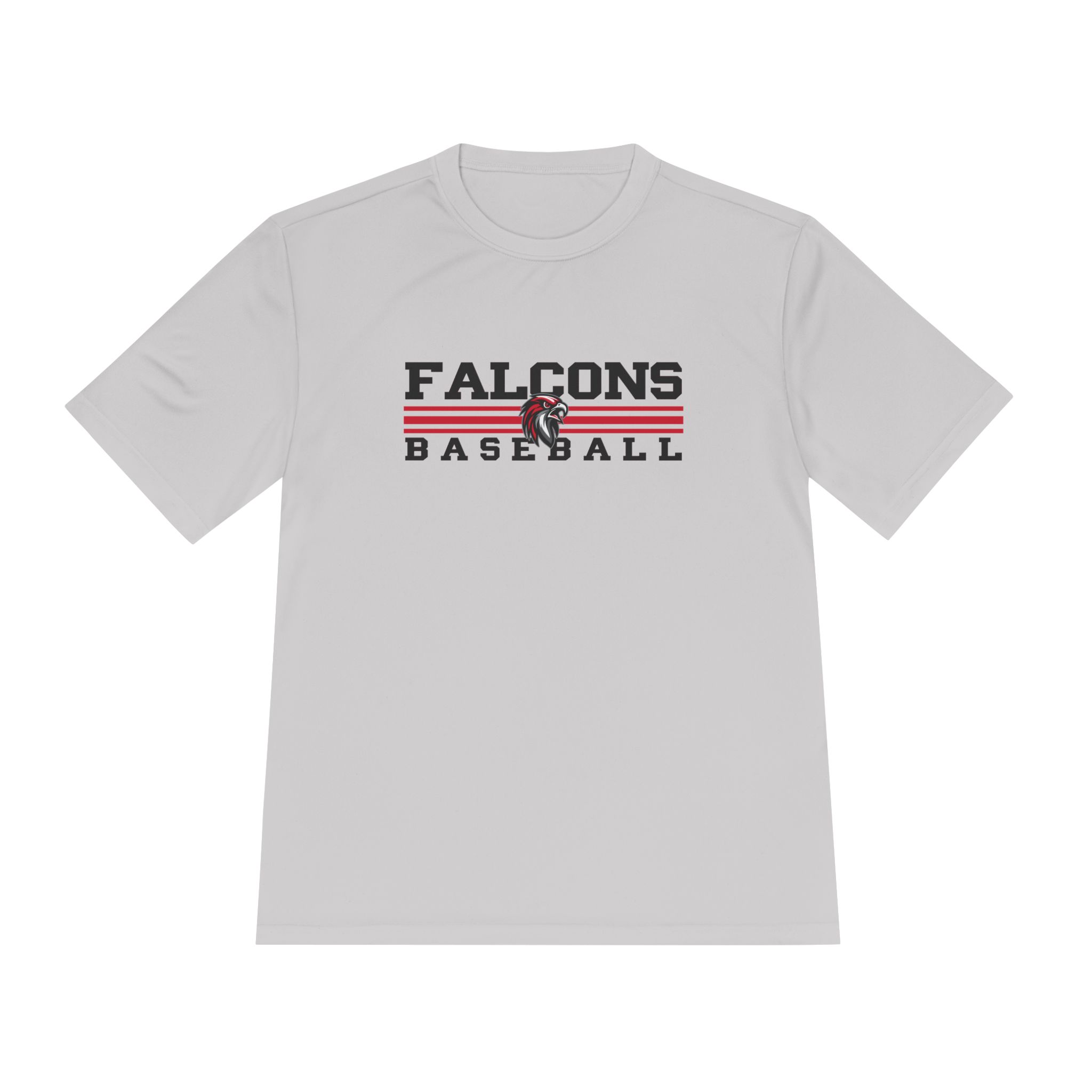Adult Performance Tee: Classic Lines Baseball - Image 3
