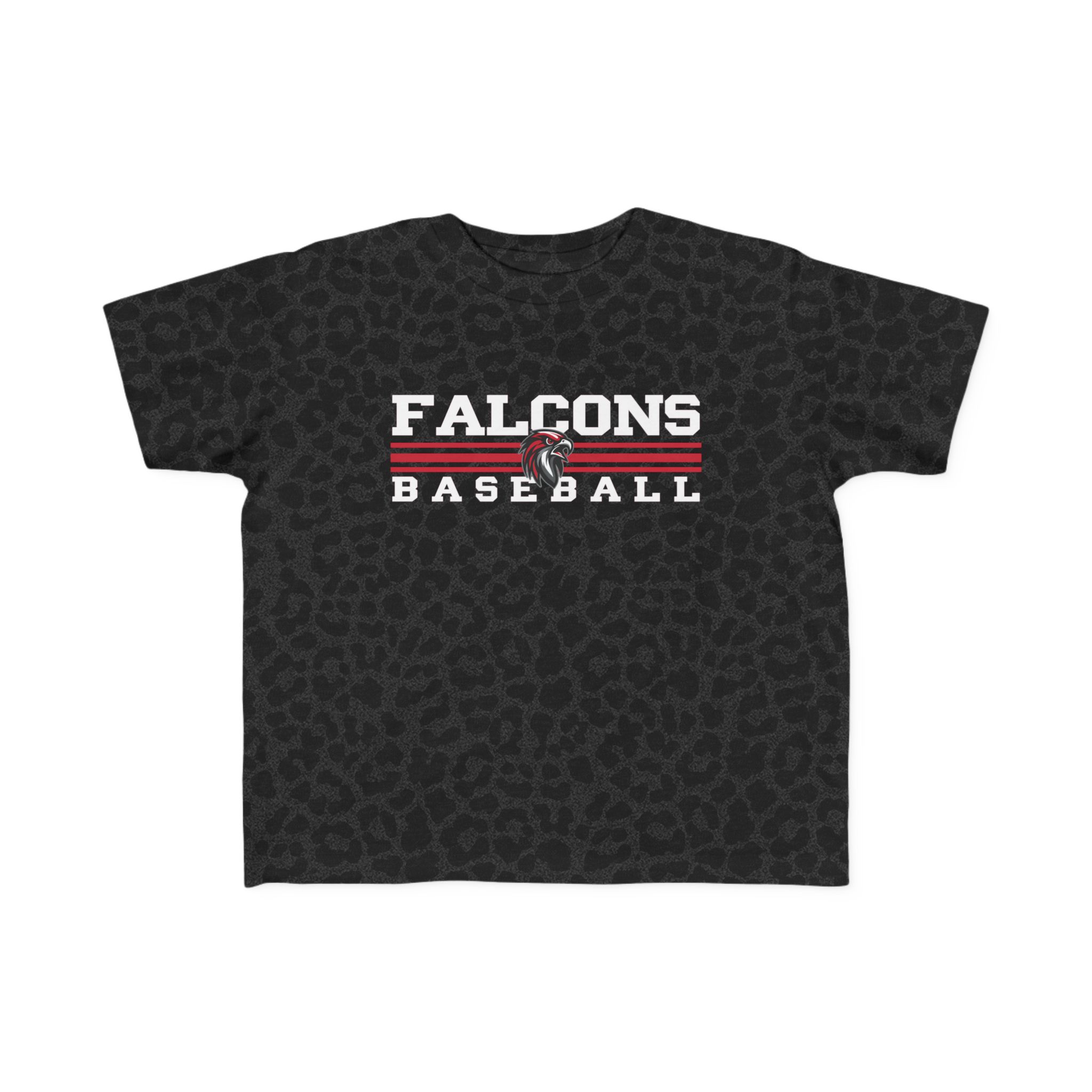 Toddler Cotton Tee: Classic Lines Baseball - Image 2
