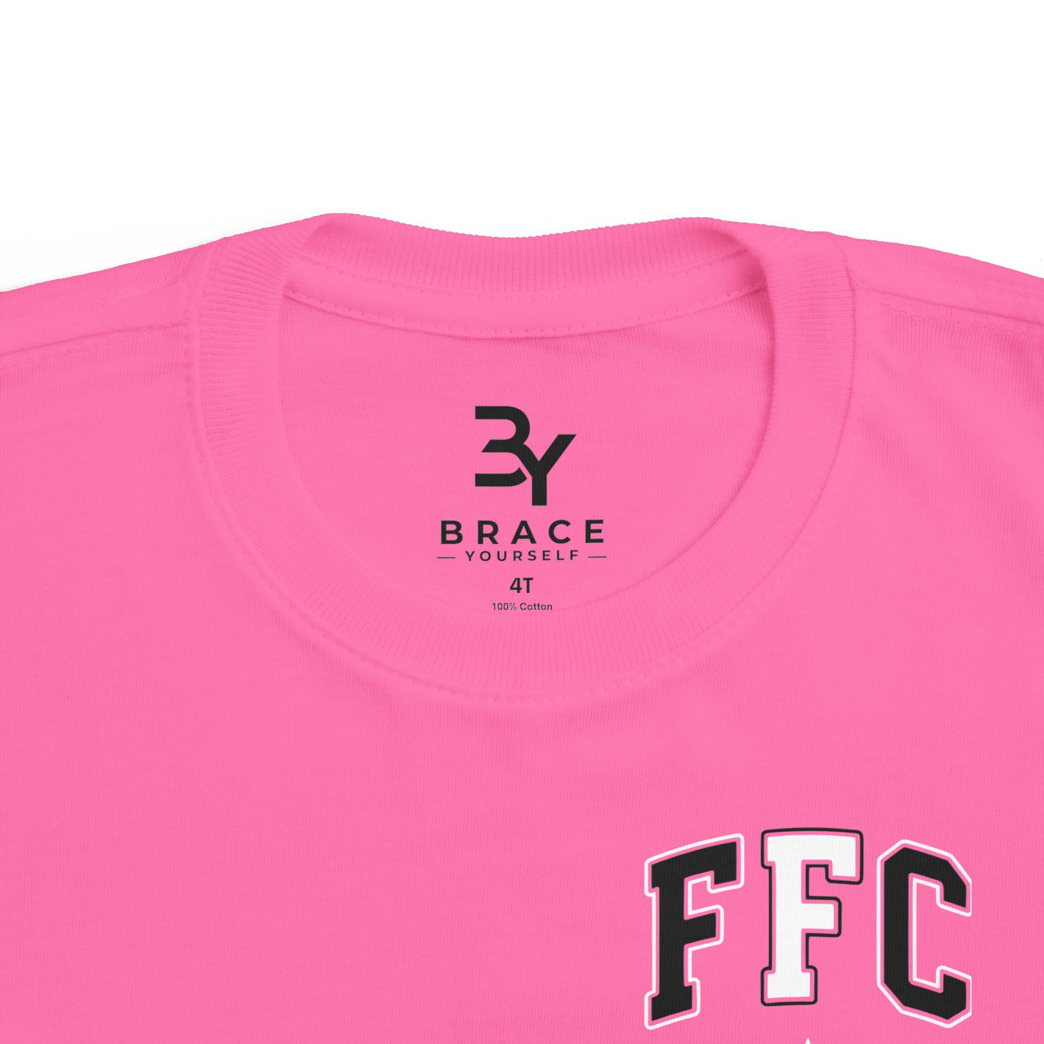 Toddler Cotton Tee: 'Feral Falcons Club' (2 Sided) - Image 11