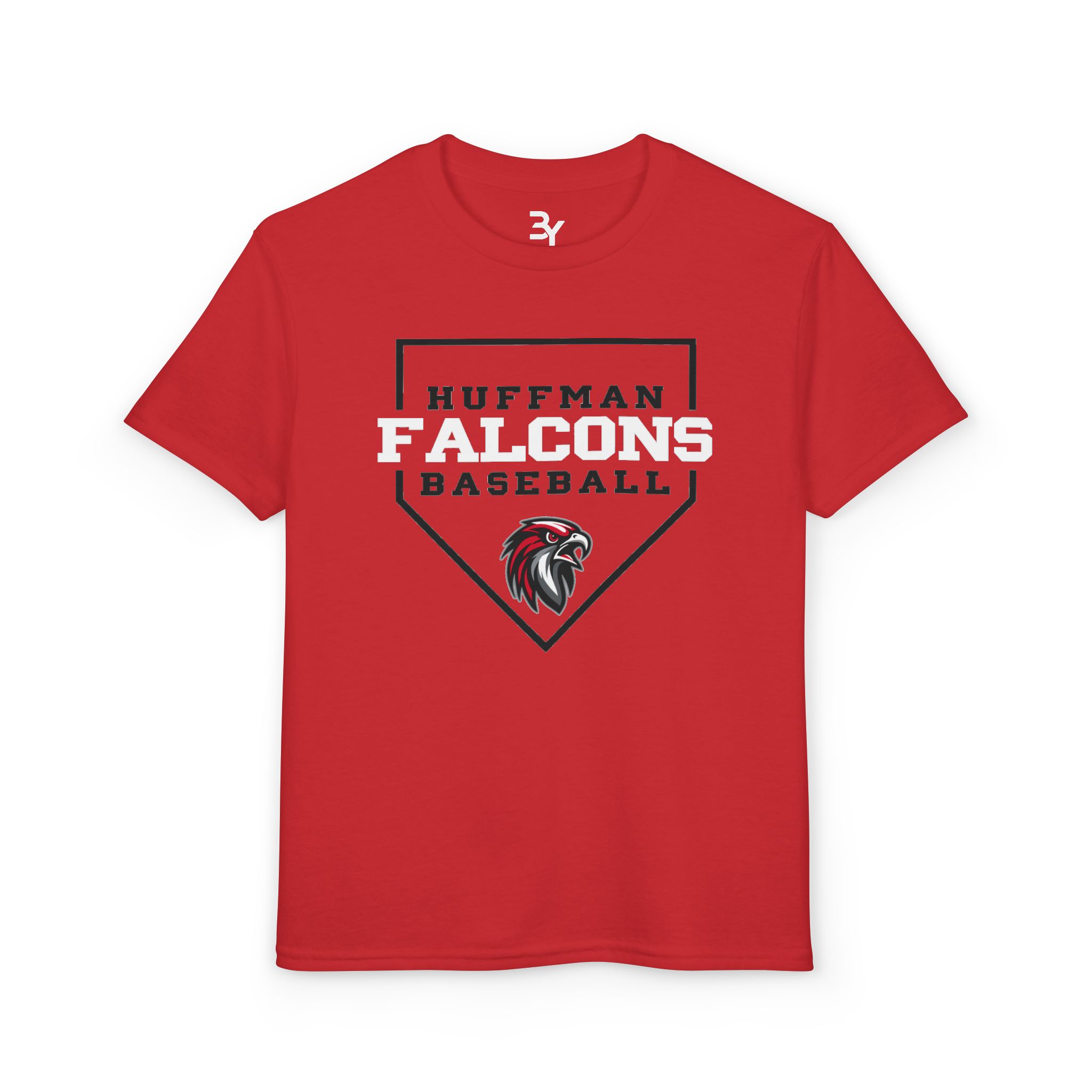 Youth Premium Tee: Home Plate Baseball