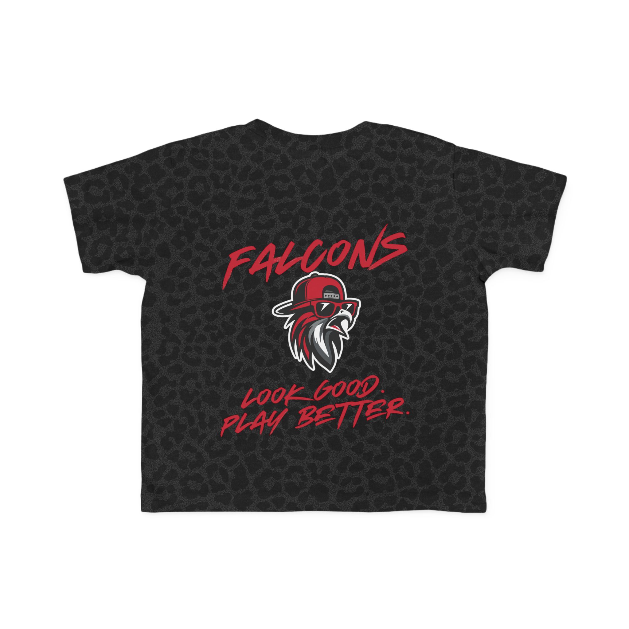 Toddler Cotton Tee: 'Look Good, Play Better' (2 Sided) - Image 6