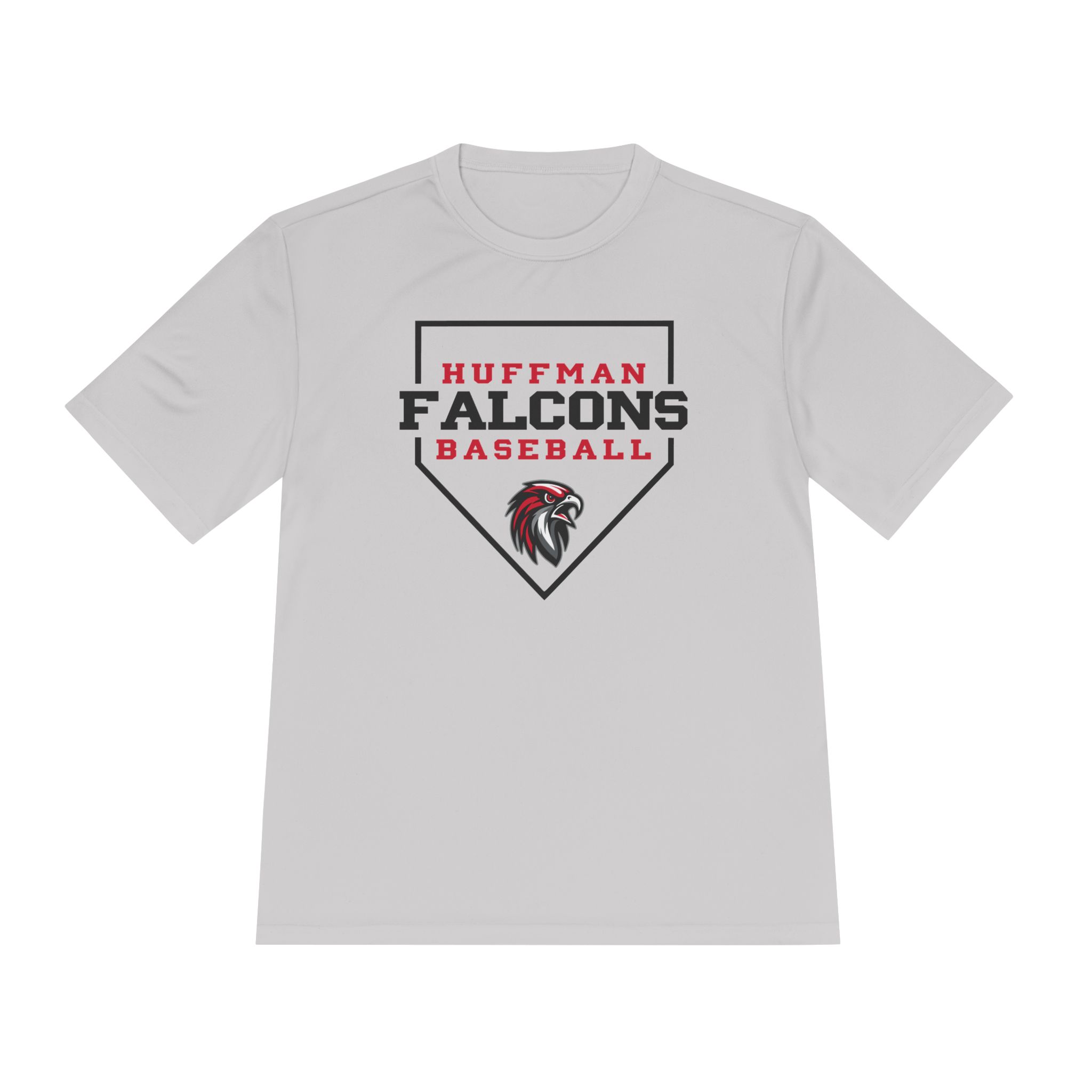 Adult Performance Tee: Home Plate Baseball - Image 3