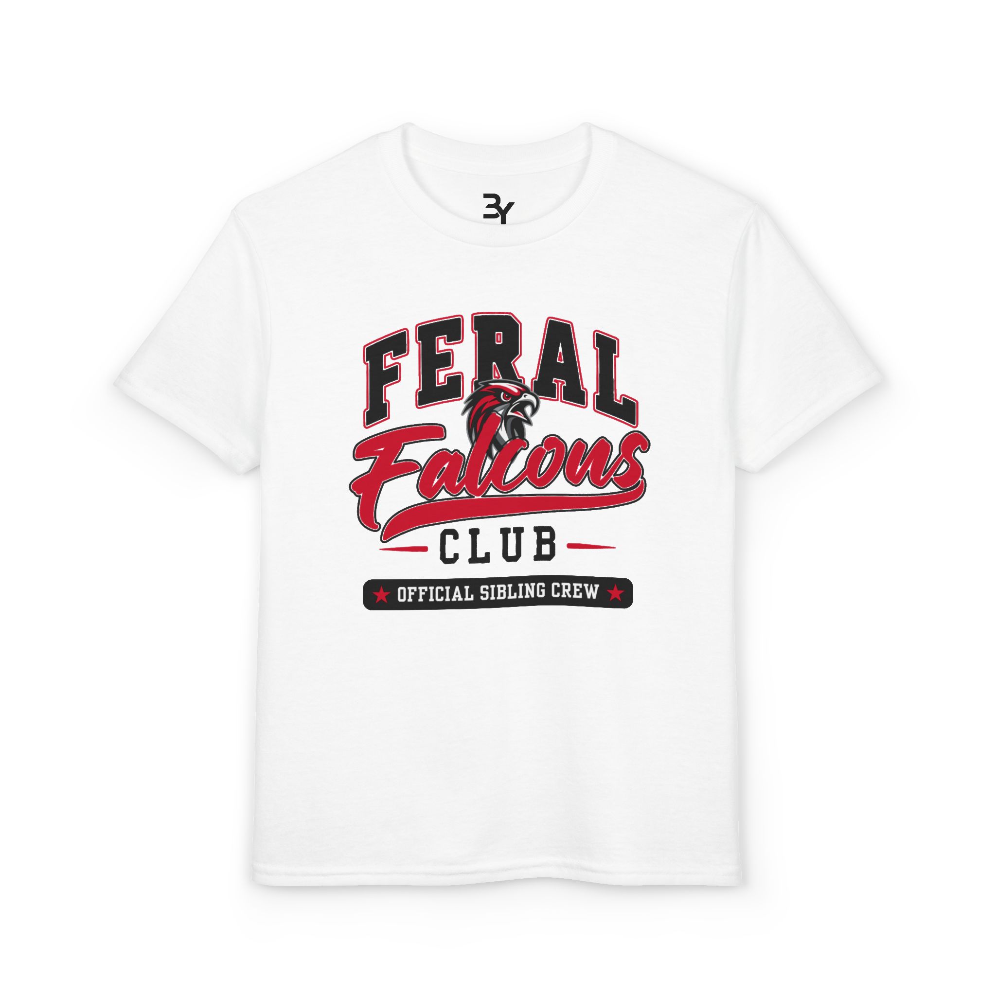 Youth Premium Tee: 'Feral Falcons Club' - Image 4