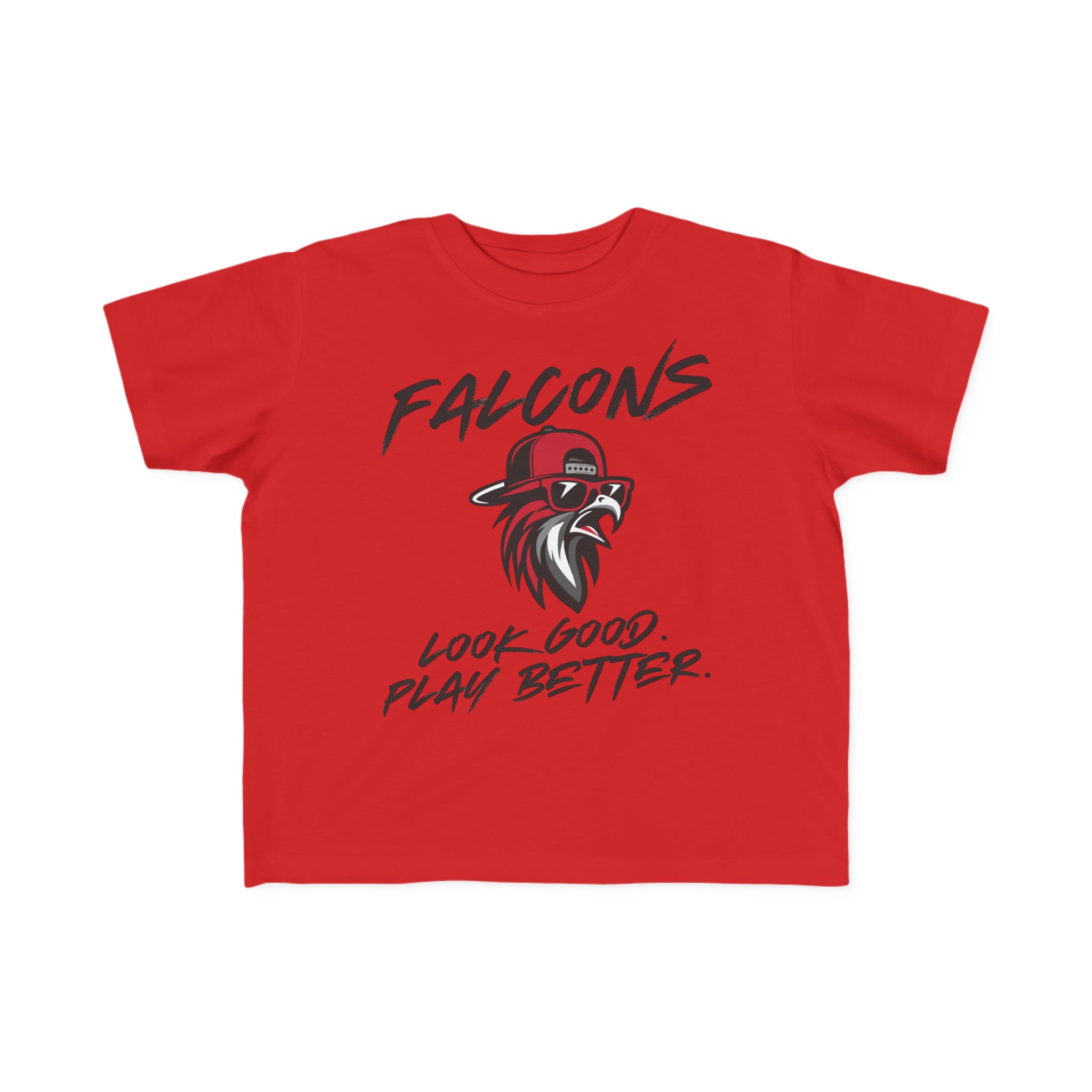 Toddler Cotton Tee: 'Look Good, Play Better' - Image 8