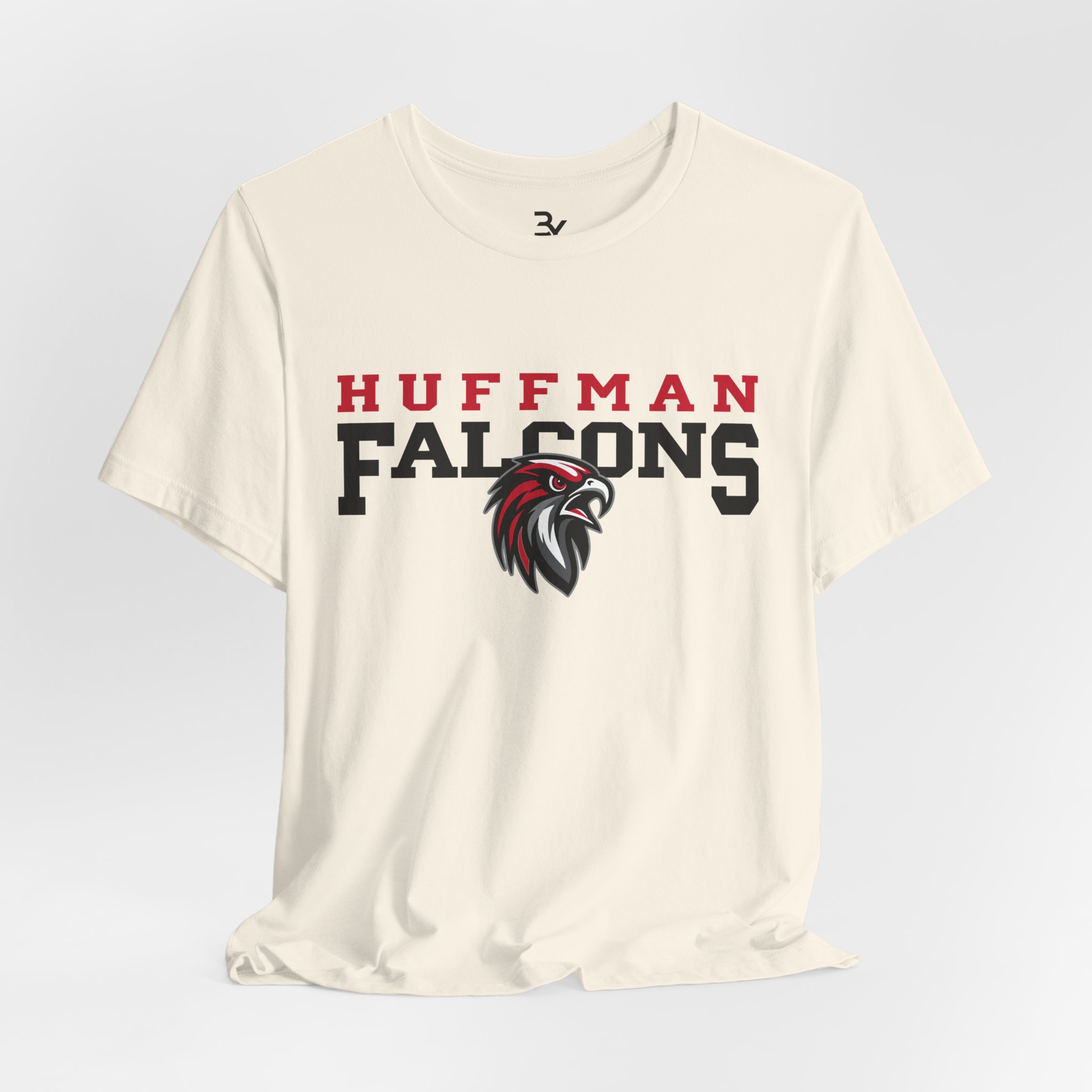Adult Cotton Tee: Huffman Falcons - Image 4