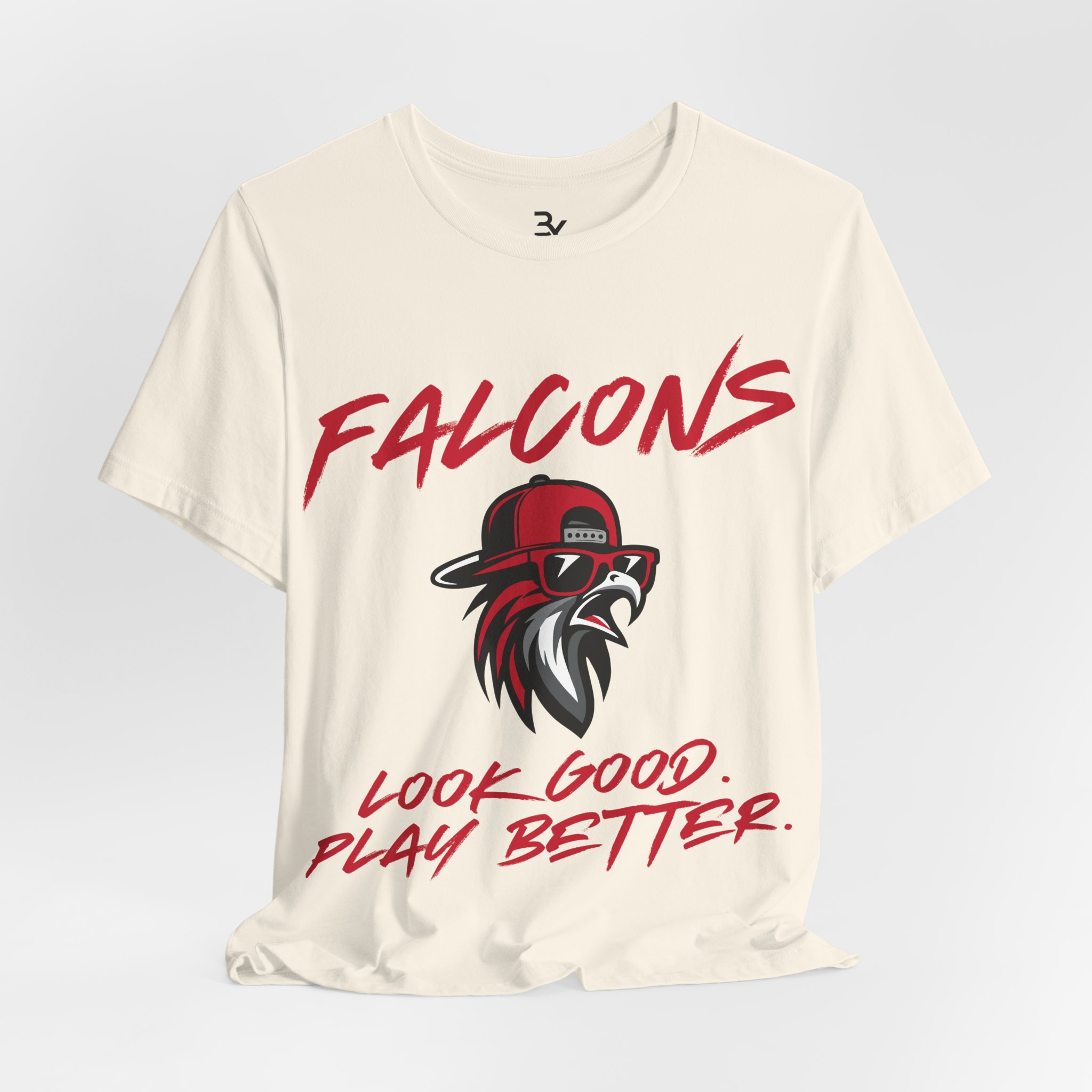 Adult Cotton Tee: 'Look Good, Play Better' - Image 4
