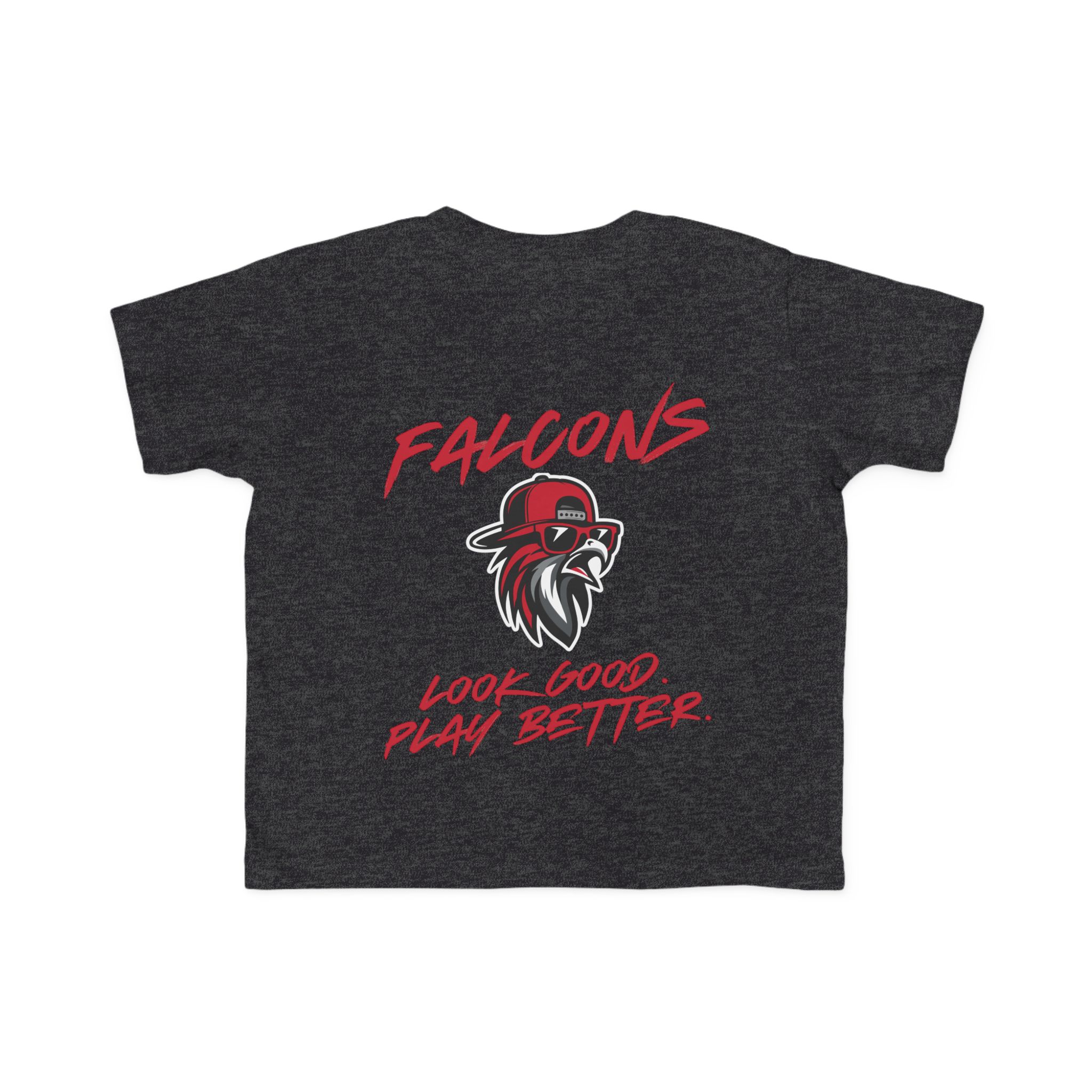 Toddler Cotton Tee: 'Look Good, Play Better' (2 Sided) - Image 12