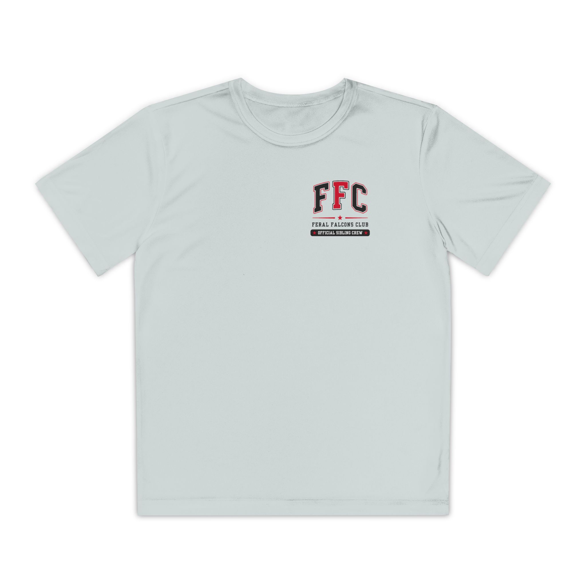 Youth Performance Tee: 'Feral Falcons Club' (2 Sided) - Image 3