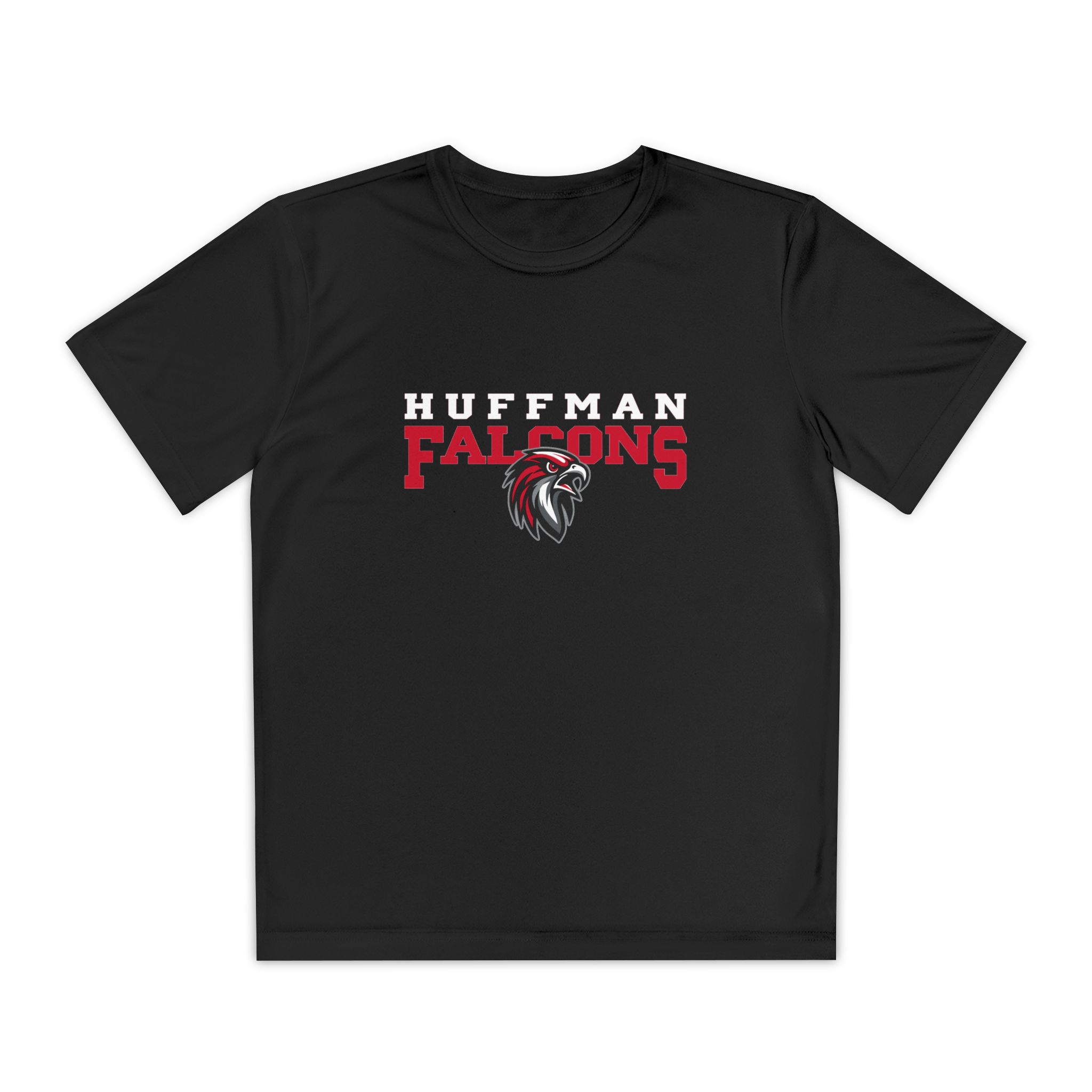 Youth Performance Tee: Huffman Falcons
