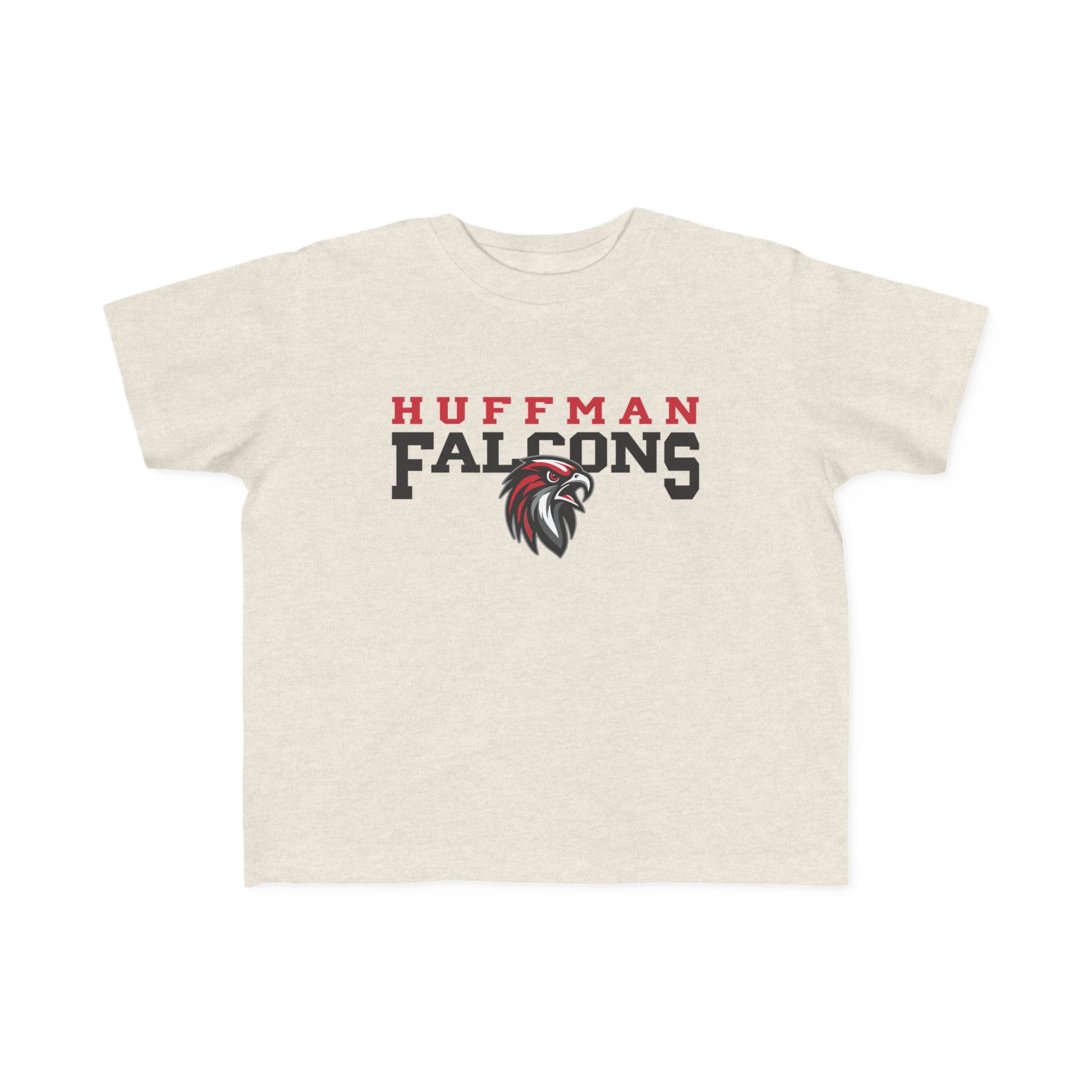 Toddler Cotton Tee: Huffman Falcons - Image 3