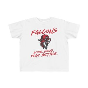 Toddler Cotton Tee: 'Look Good, Play Better'