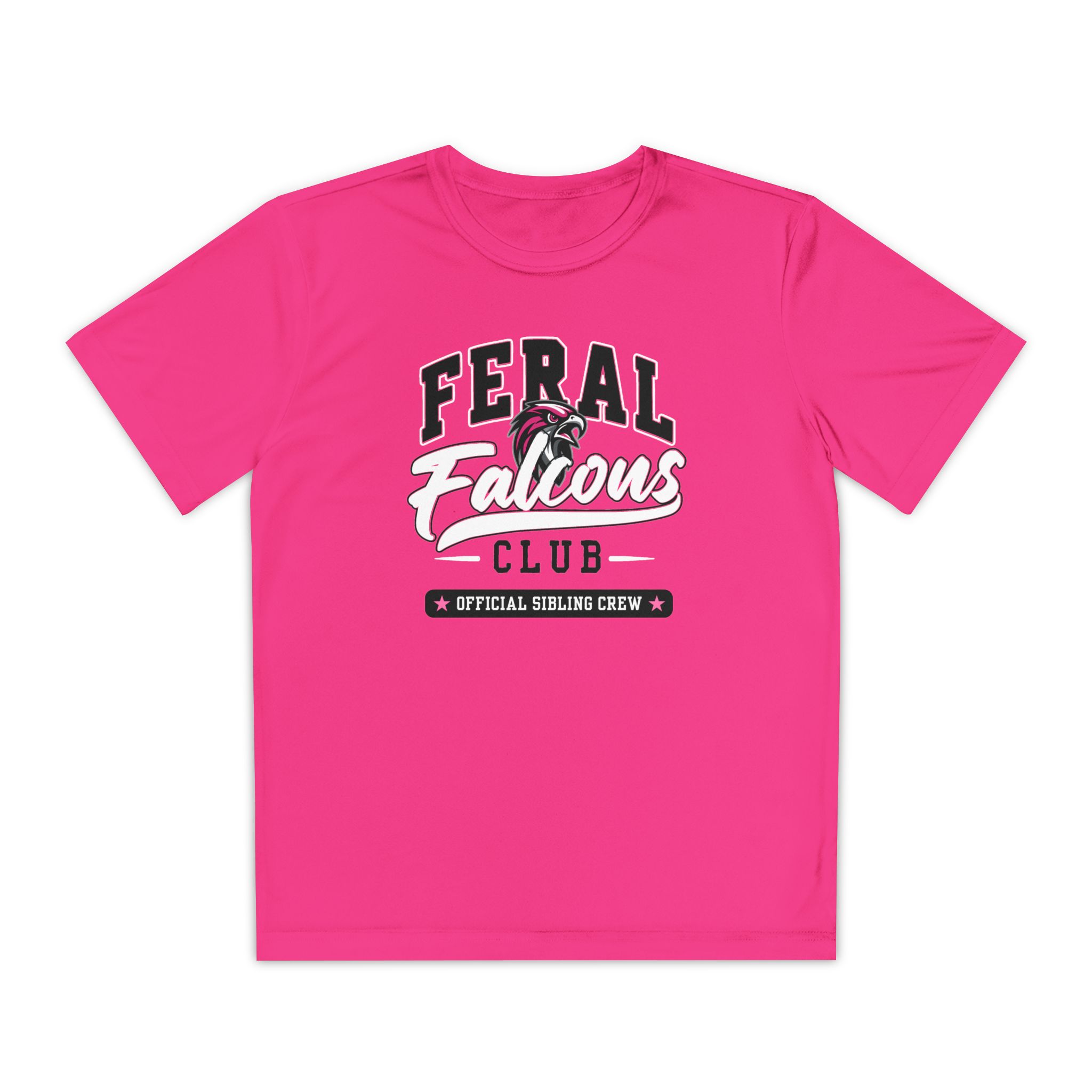 Youth Performance Tee: 'Feral Falcons Club' - Image 7