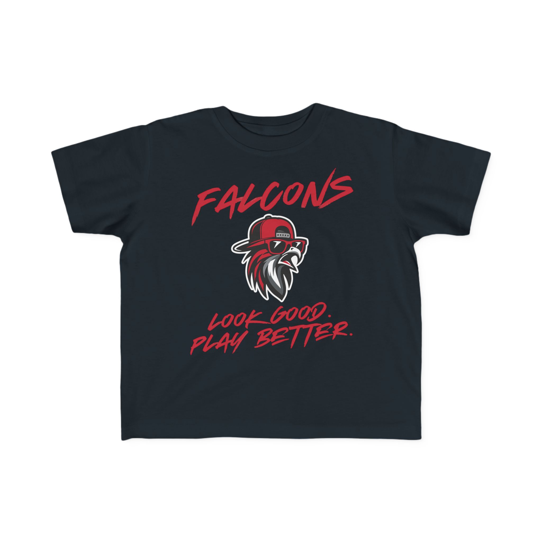 Toddler Cotton Tee: 'Look Good, Play Better' - Image 7