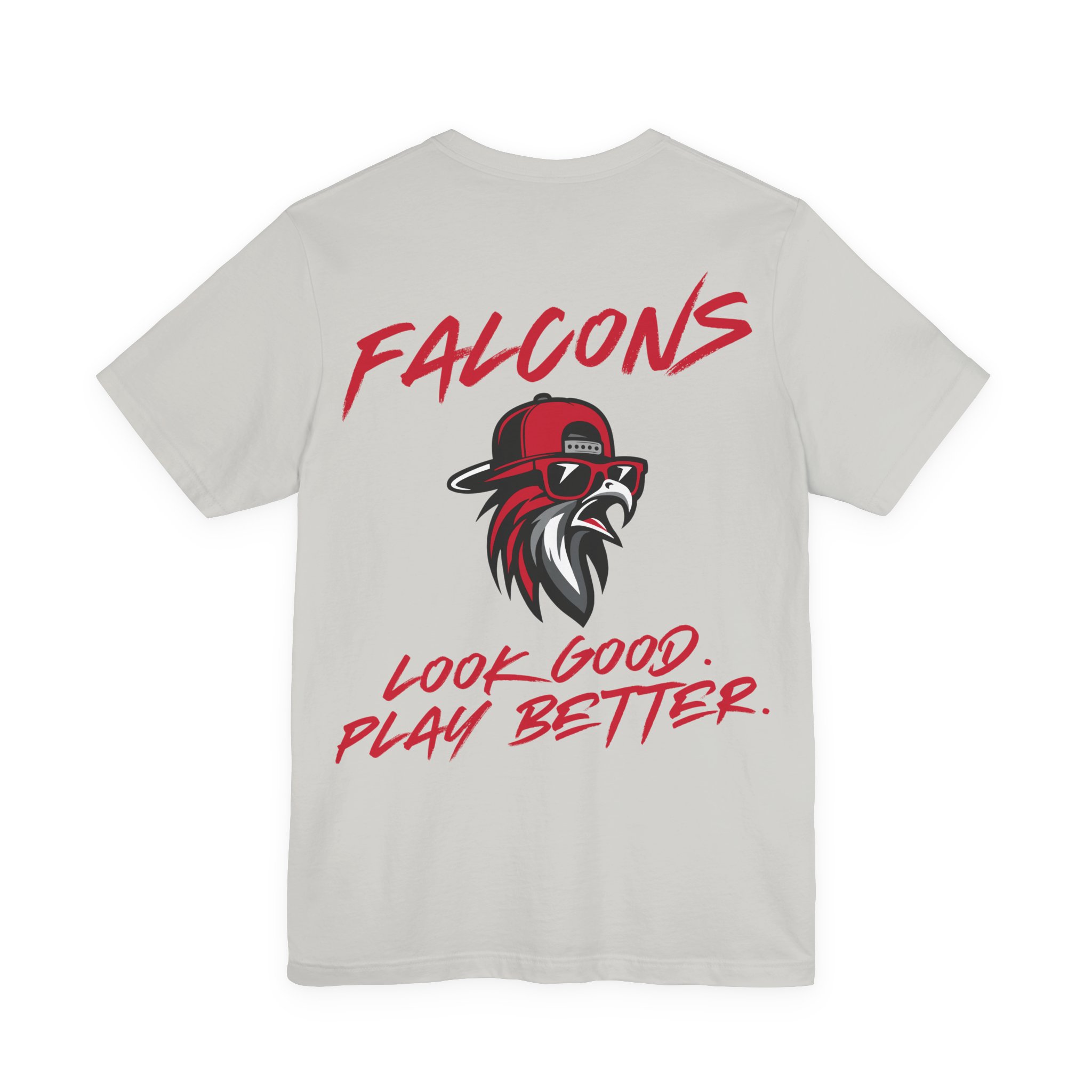 Adult Cotton Tee: 'Look Good, Play Better' (2 Sided) - Image 10