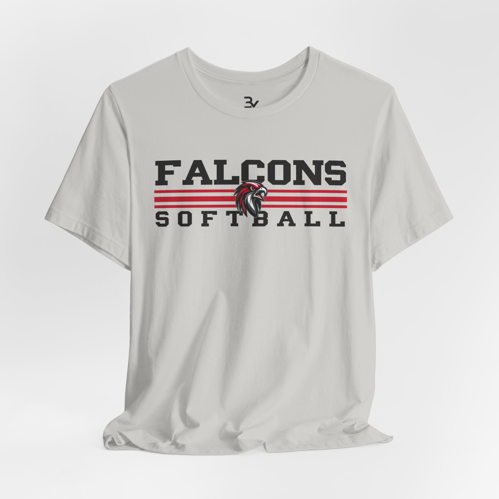 Adult Cotton Tee: Classic Lines Softball - Image 5