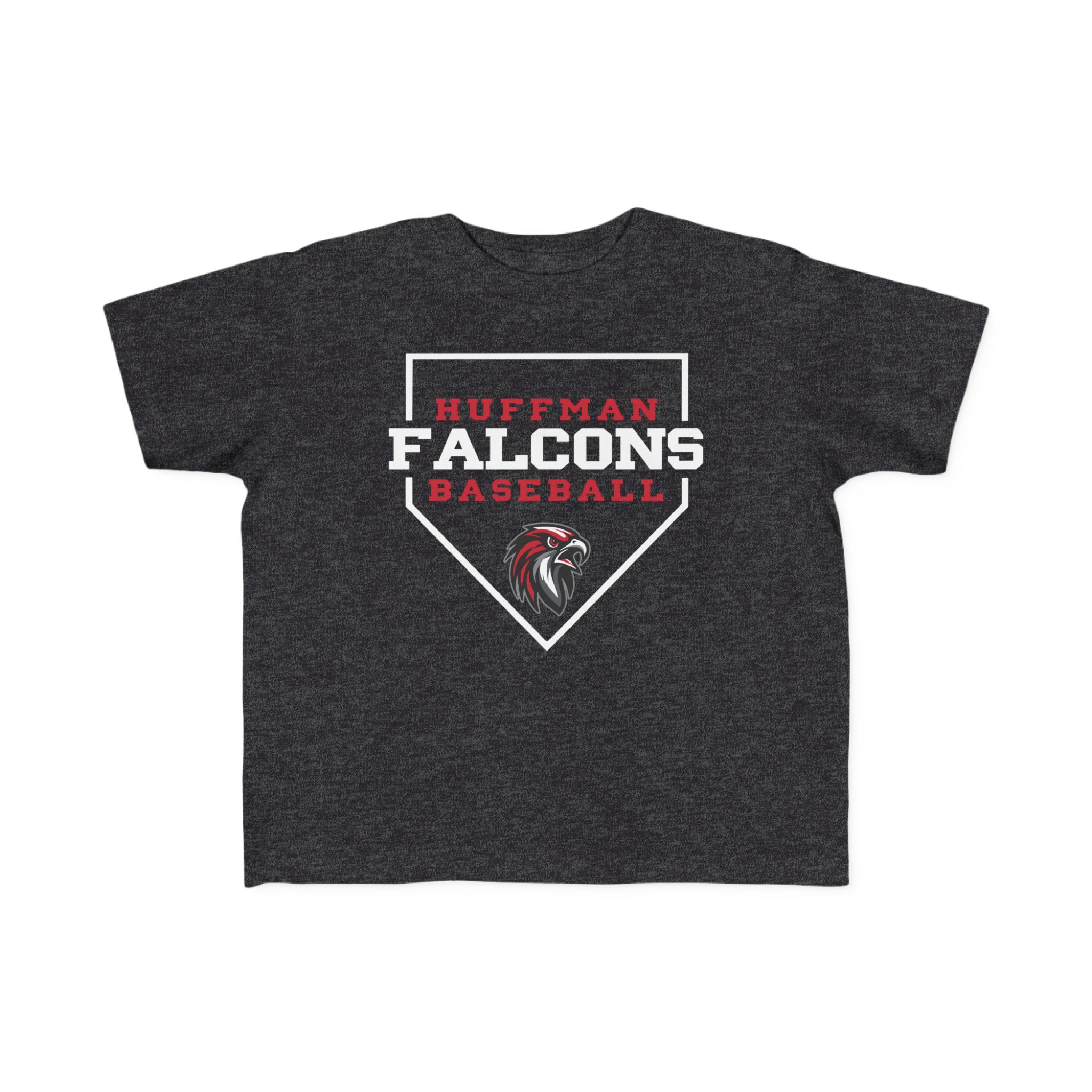 Toddler Cotton Tee: Home Plate Baseball - Image 7