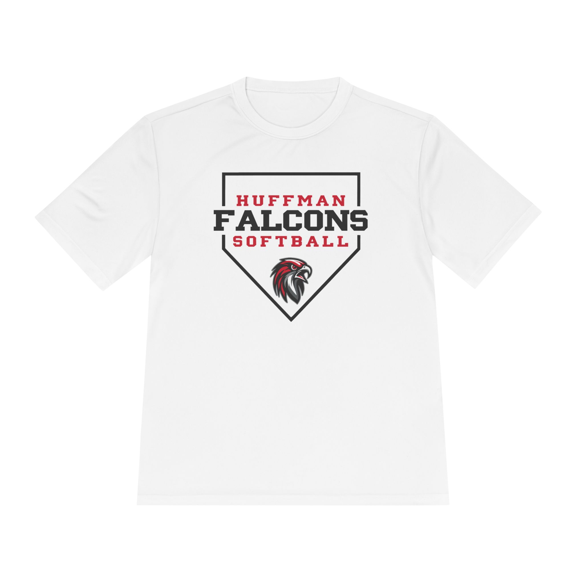 Adult Performance Tee: Home Plate Softball - Image 2