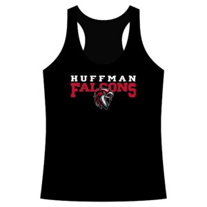 Women's Performance Racerback: Huffman Falcons