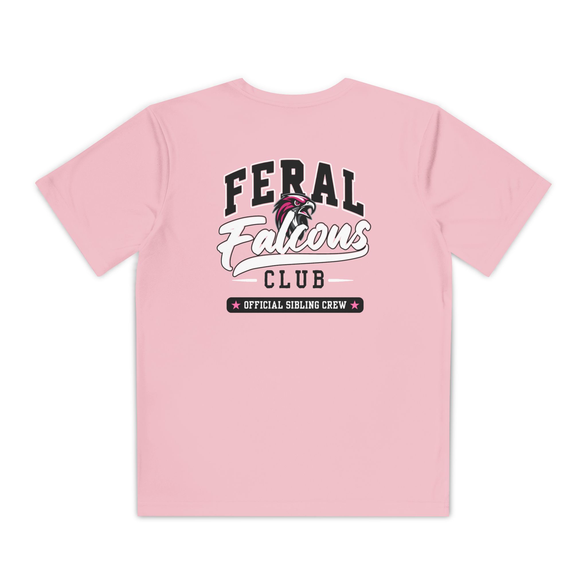 Youth Performance Tee: 'Feral Falcons Club' (2 Sided) - Image 16