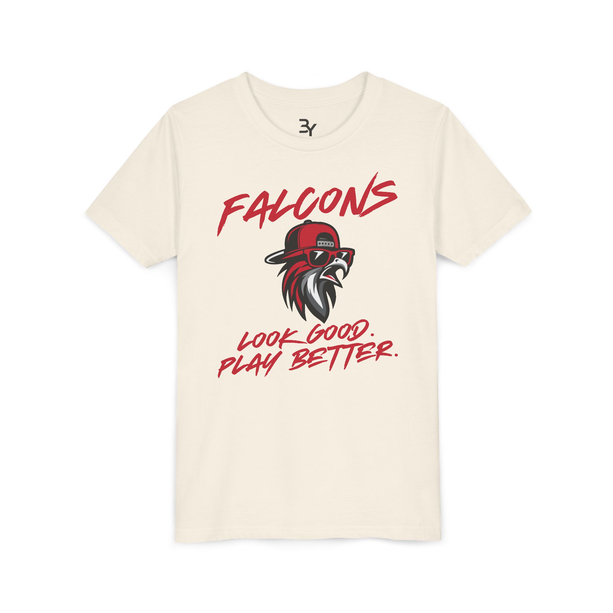 Youth Cotton Tee: 'Look Good. Play Better' - Image 5