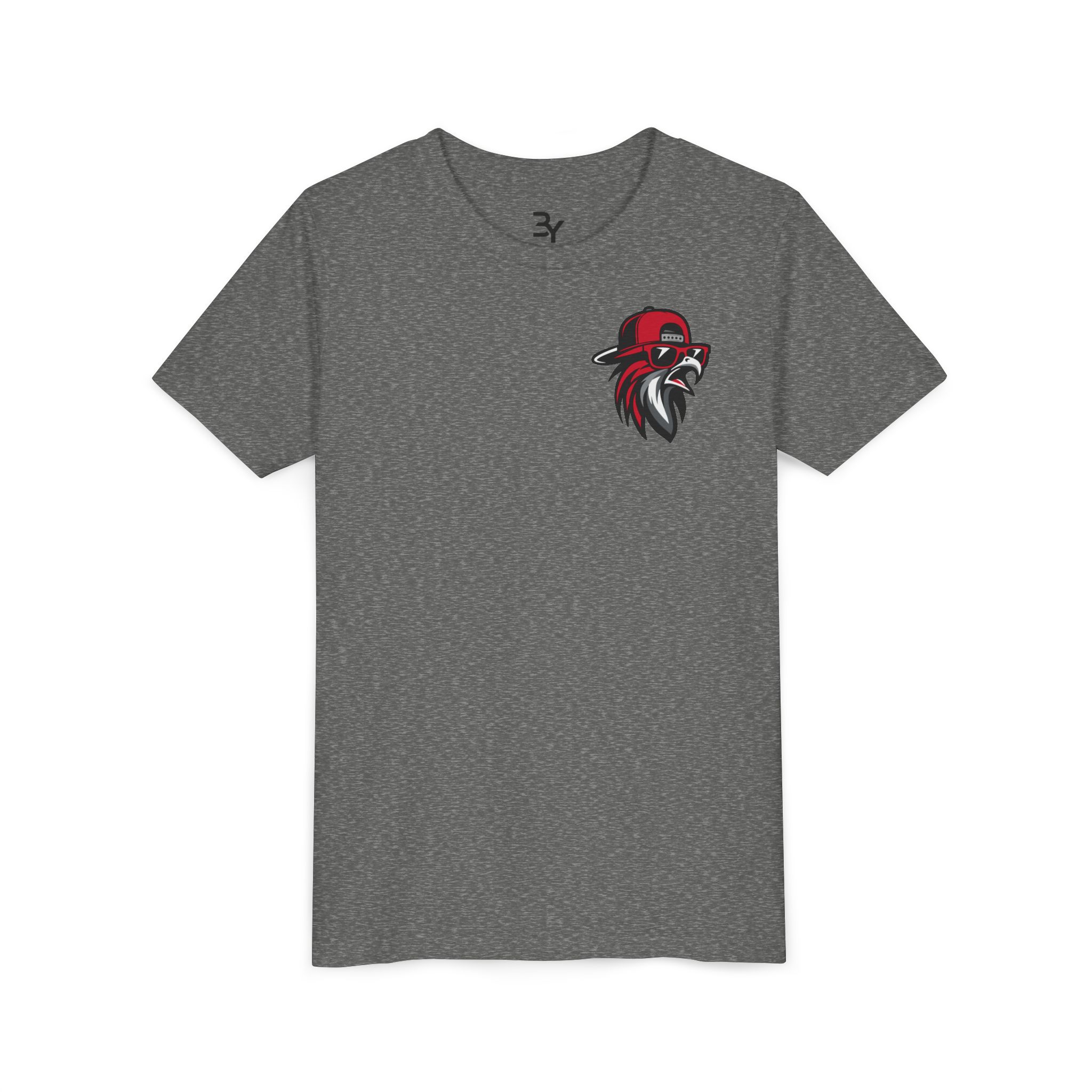 Youth Cotton Tee: 'Look Good. Play Better' (2 Sided) - Image 5