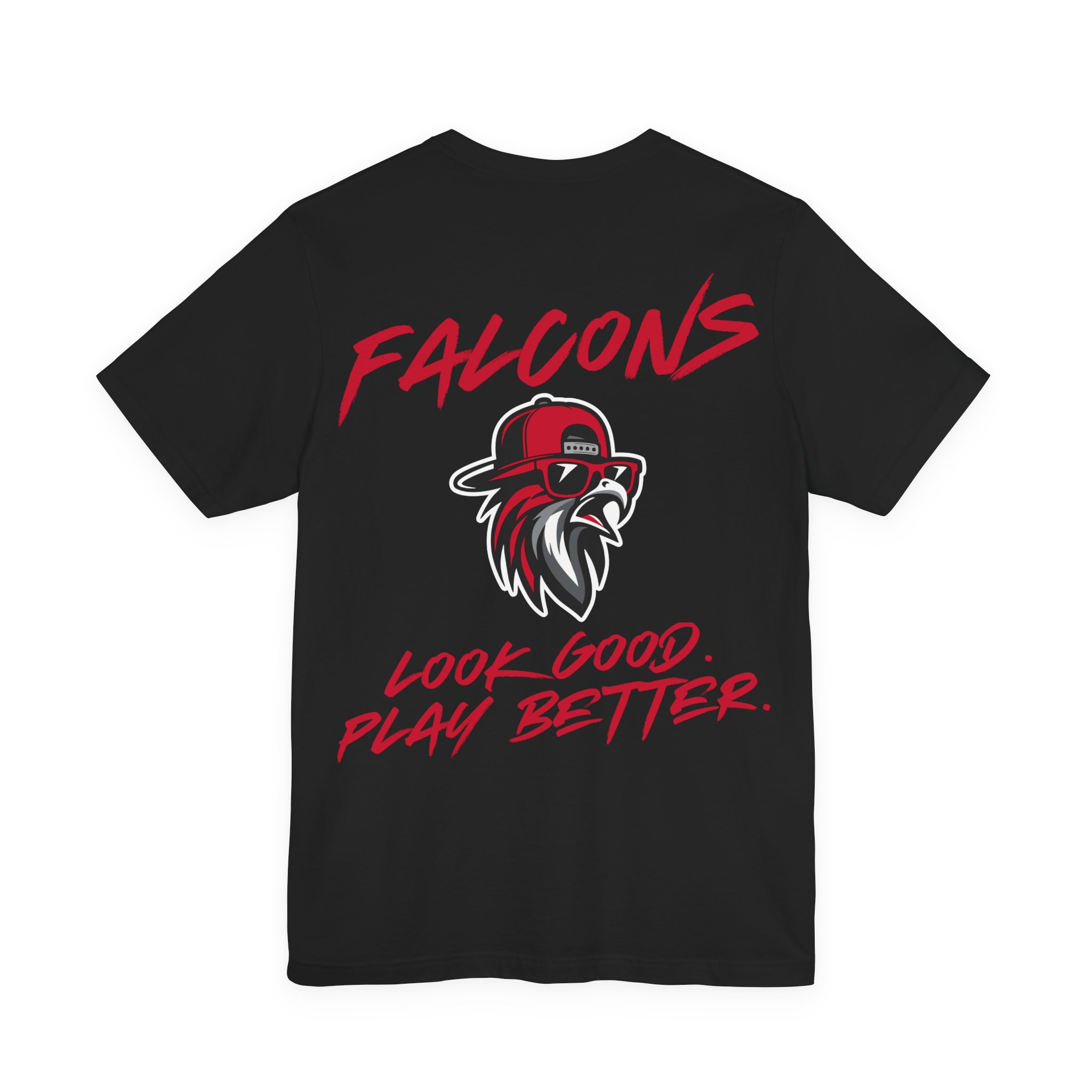 Adult Cotton Tee: 'Look Good, Play Better' (2 Sided) - Image 6