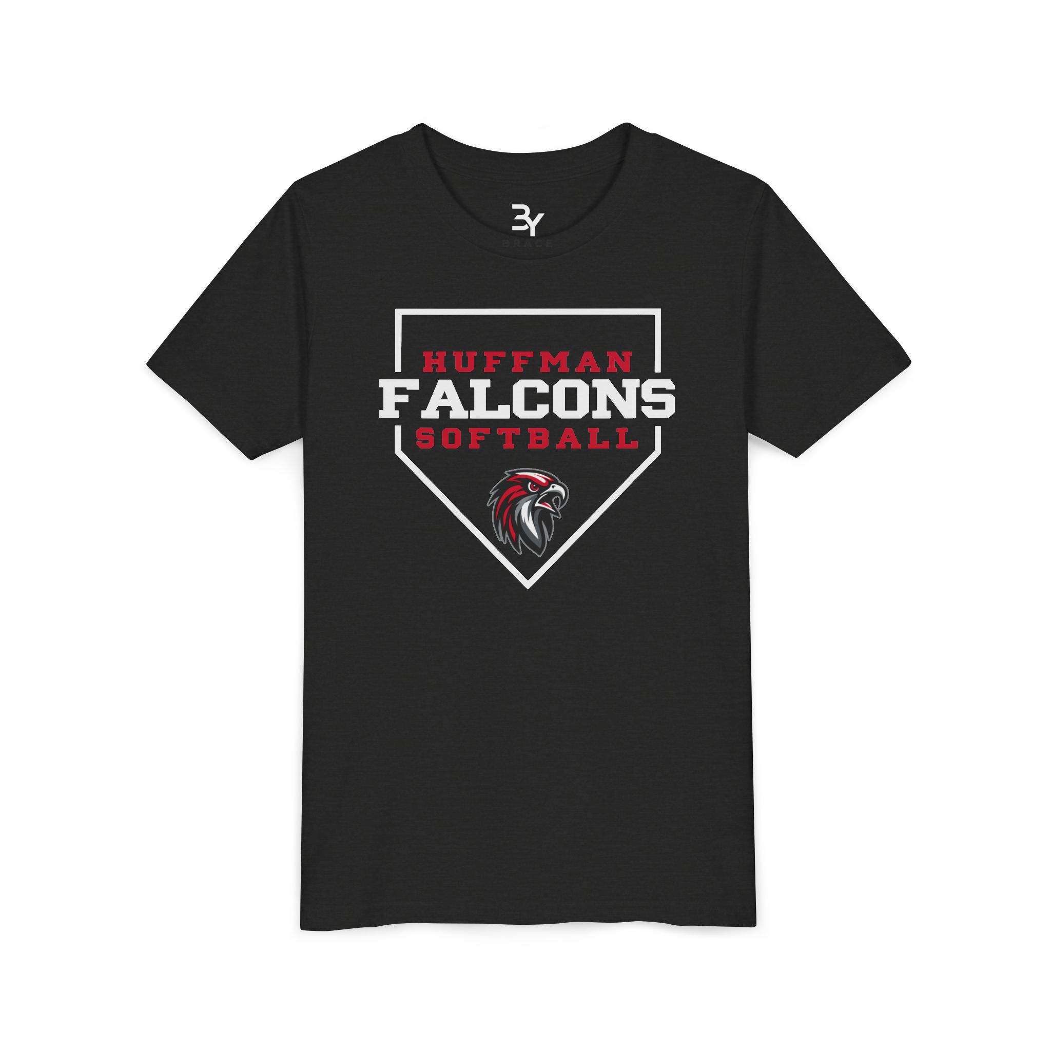 Youth Cotton Tee: Home Plate Softball - Image 6