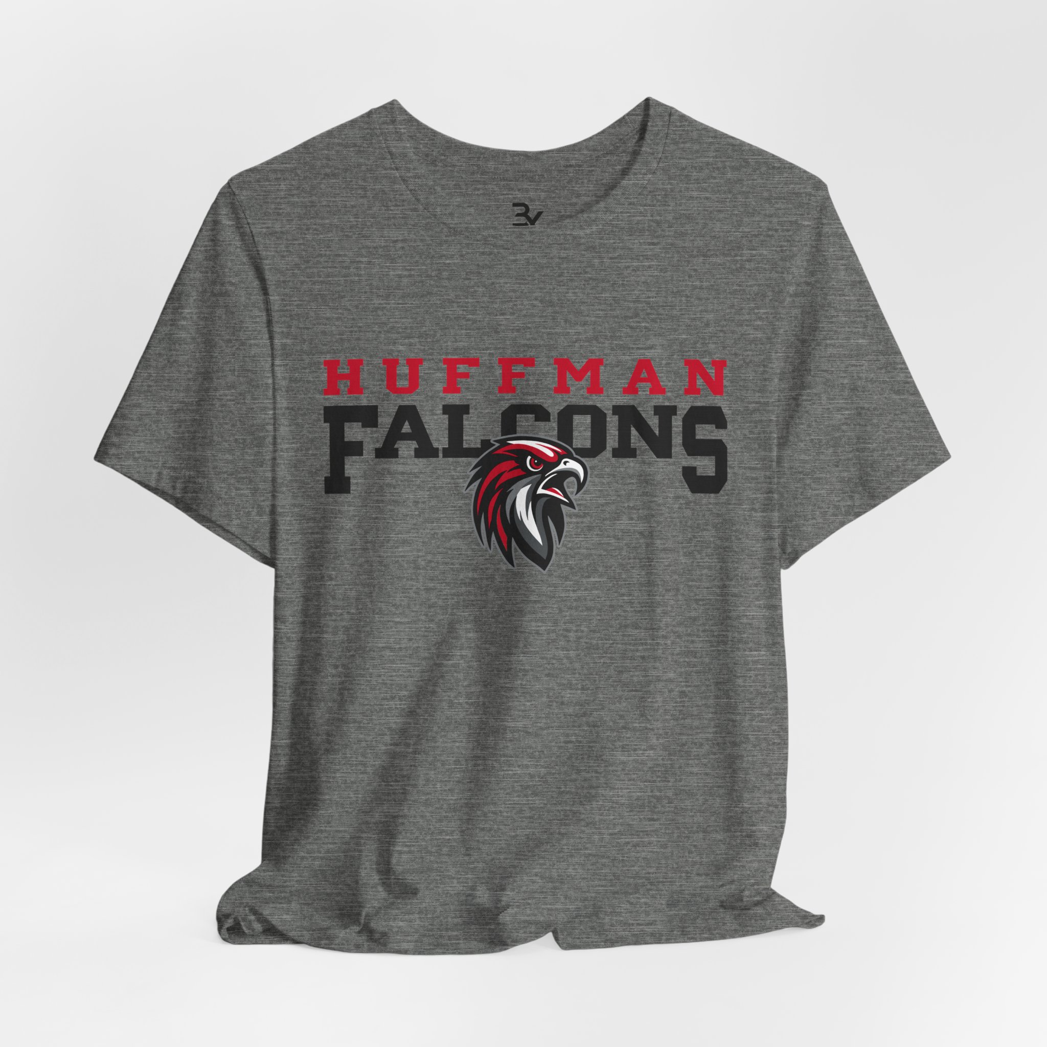 Adult Cotton Tee: Huffman Falcons - Image 2