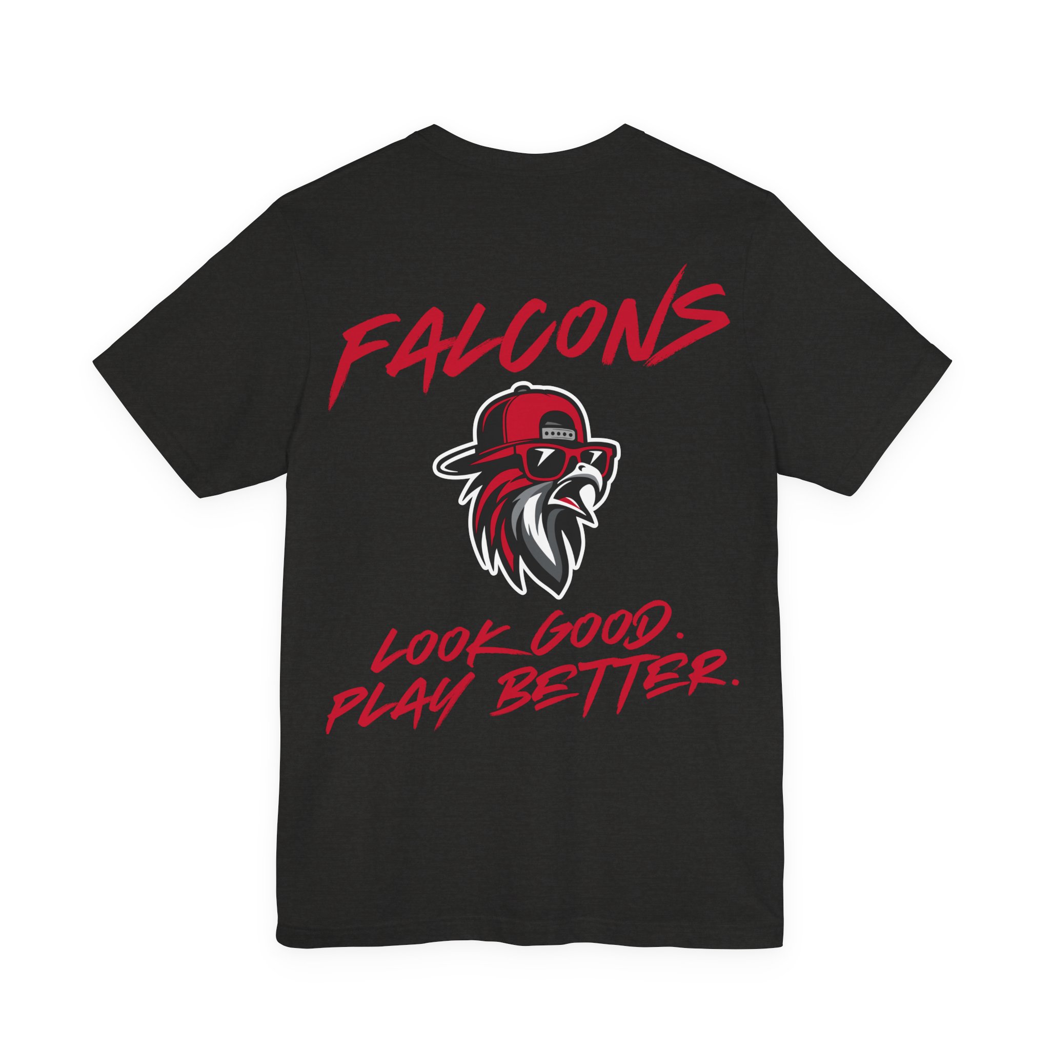 Adult Cotton Tee: 'Look Good, Play Better' (2 Sided) - Image 12